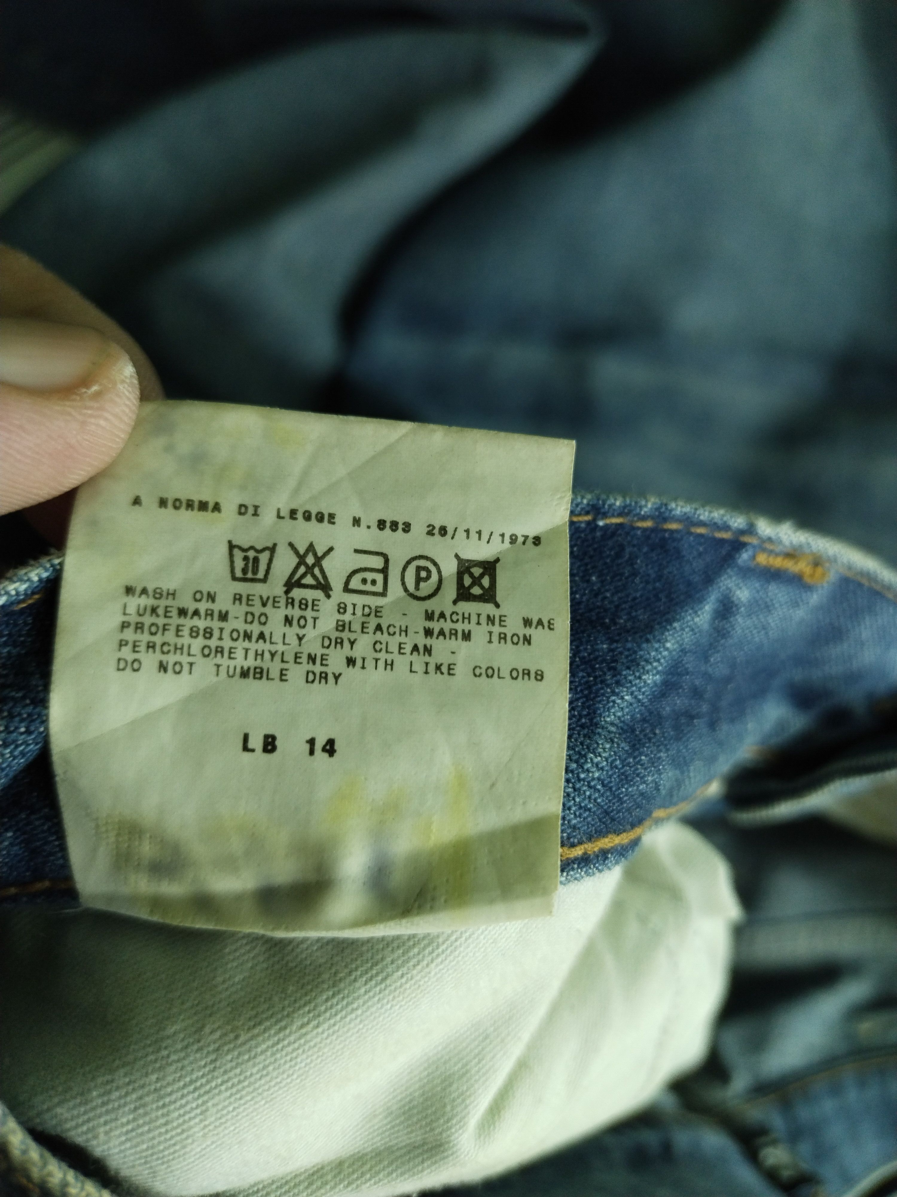 Dolce & Gabbana Dolce And Gabbana Vintage Denim Jeans Size US 37 - 17 Thumbnail