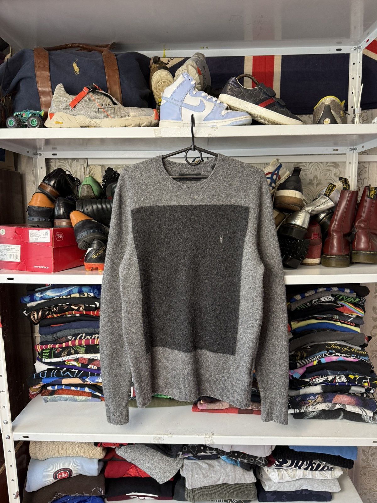 Allsaints Vintage Sweater Allsaints Awant garde Y2K Size US S / EU 44-46 / 1 - 1 Thumbnail