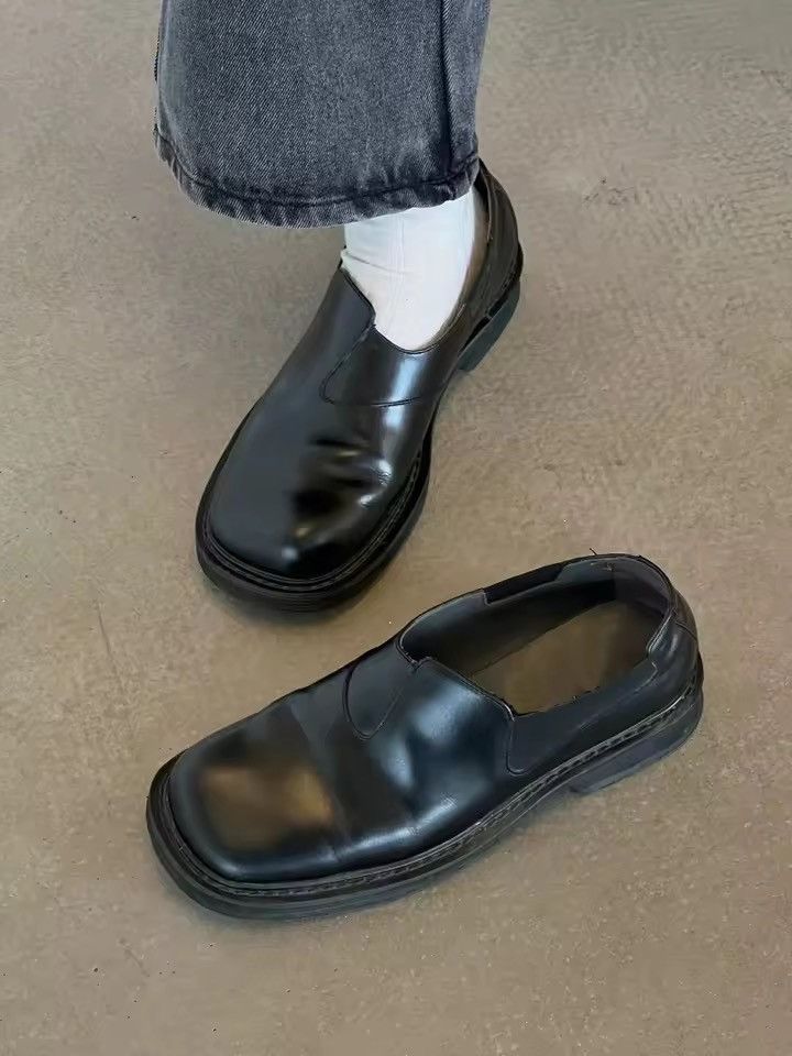 Casual Streetwear Genuine Leather Office Slippers Sandals