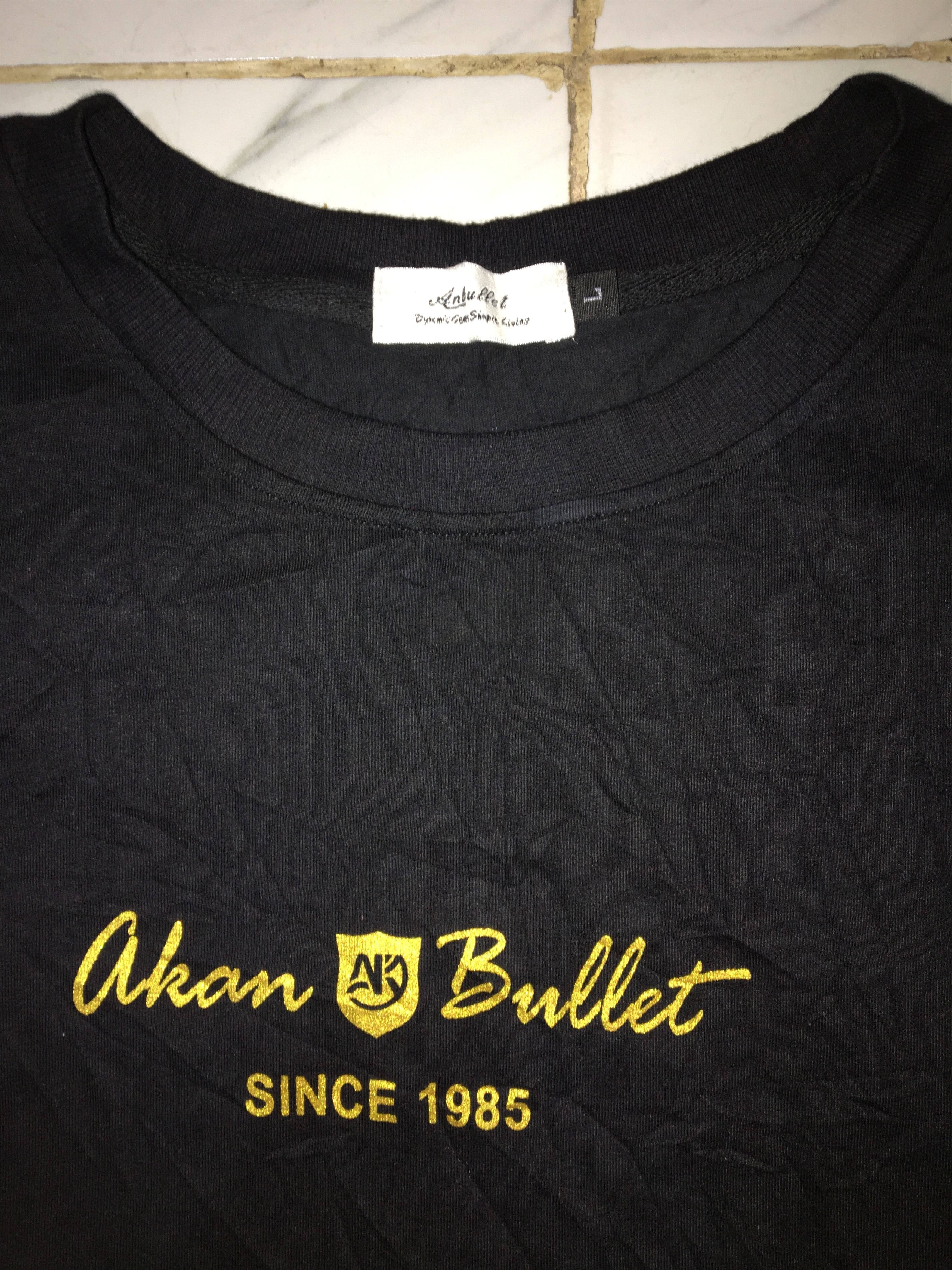 Japanese Brand ANBULLET ZIPPER TSHIRT Size US L / EU 52-54 / 3 - 3 Thumbnail