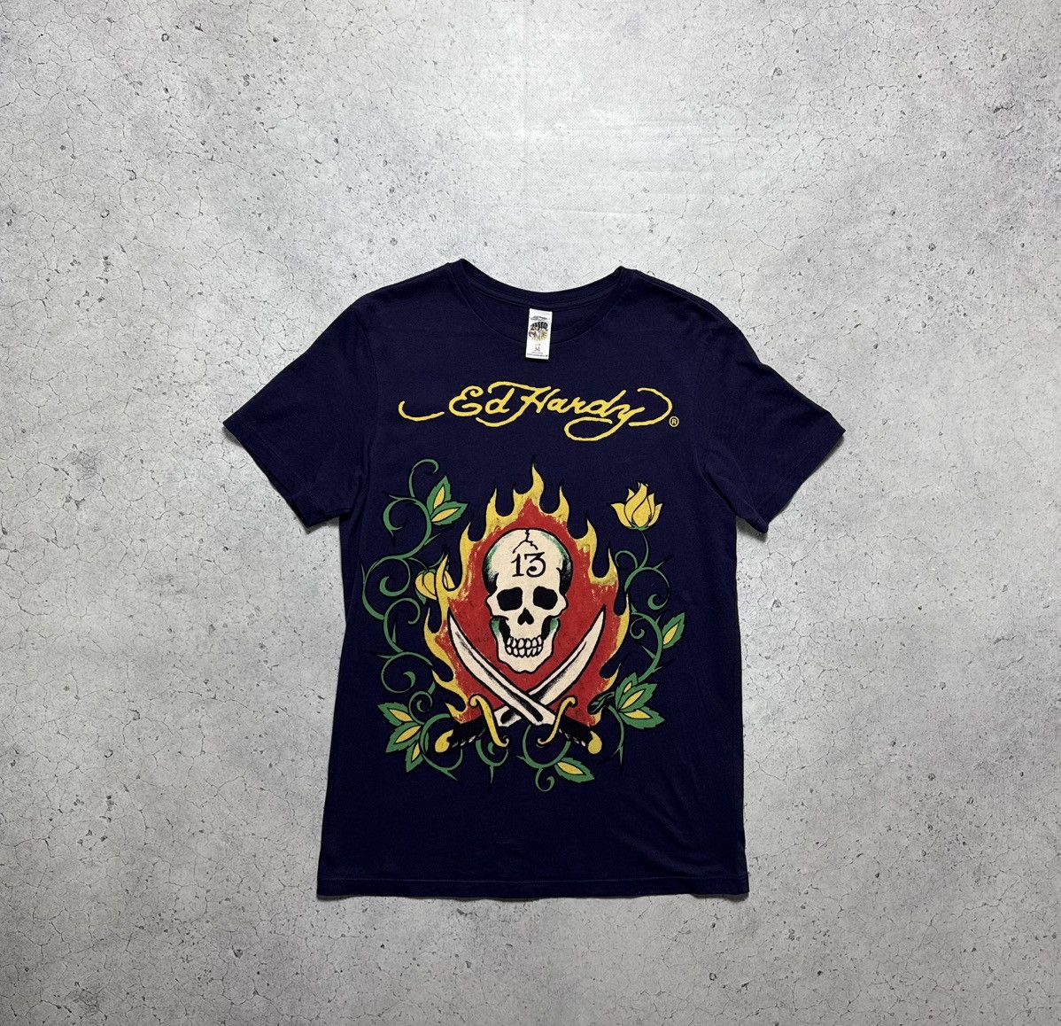 Ed Hardy Ed Hardy Big Logo T-Shirt Skull Size M Size US S / EU 44-46 / 1 - 1 Thumbnail
