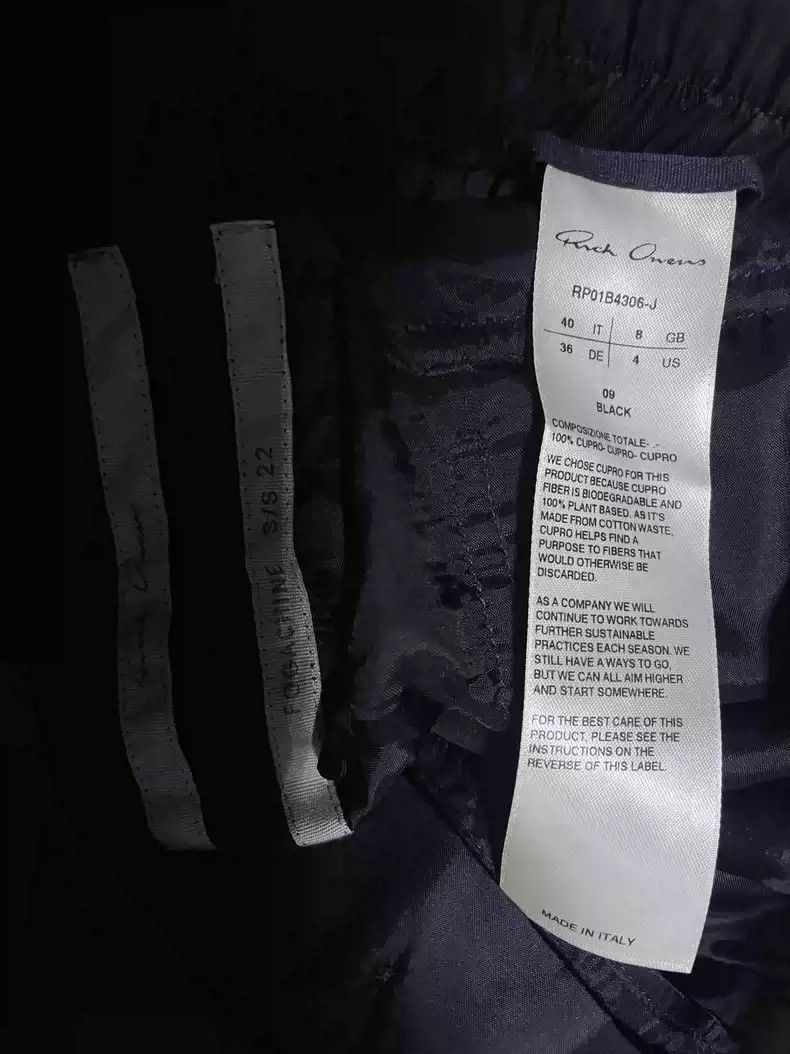 Rick Owens Rick Owens Rick Owens Copper ammonia silk pocket leggings- Size US 32 / EU 48 - 3 Thumbnail