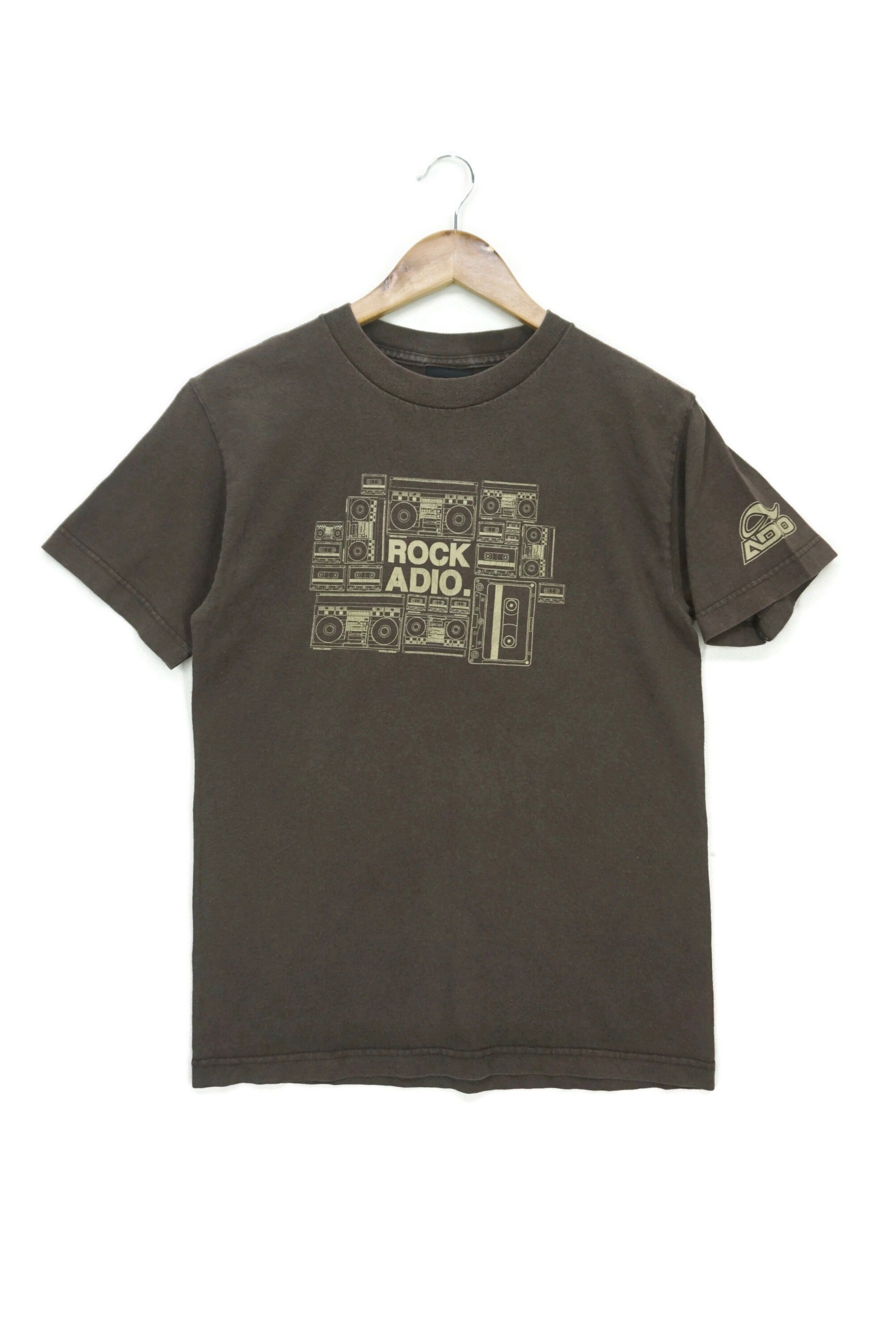 Vintage Adio Footwear Tee RockADIO Vintage Y2K Skateboards Shirt Size US XS / EU 42 / 0 - 1 Thumbnail
