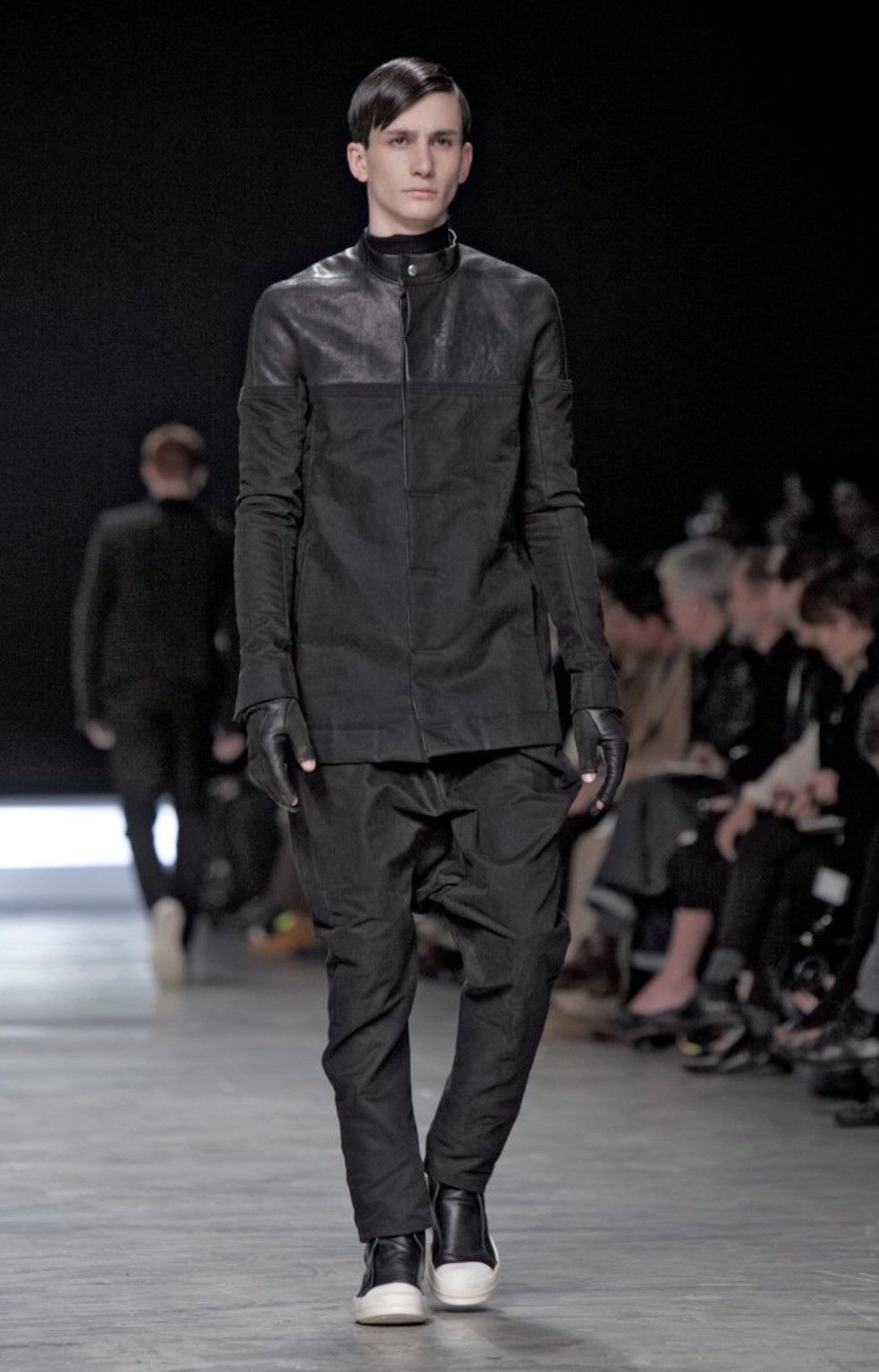 Rick Owens Rick Owens Mountain Runway Horse Leather Coat Size US XL / EU 56 / 4 - 2 Thumbnail
