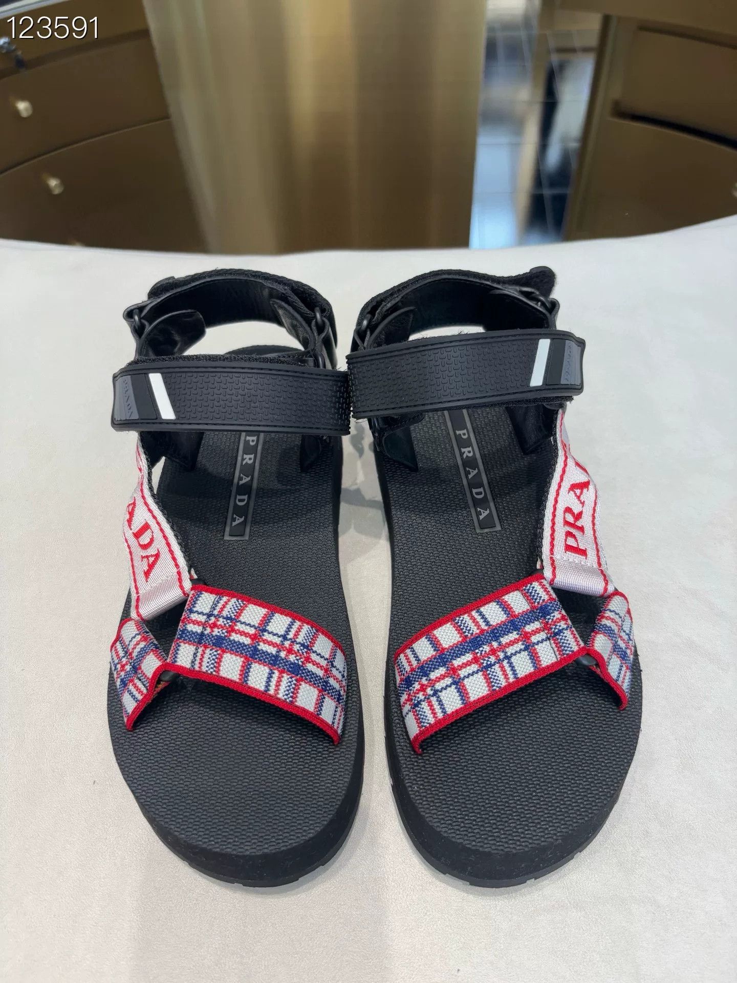 Prada Prada Women's Sandals Size 36 Size US 5 / IT 35 - 1 Thumbnail