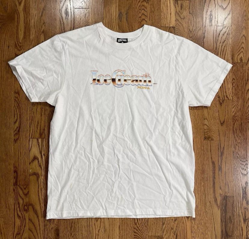 Diamond Supply Co. × Icecream Ice Cream Bbc T Shirt White Ice Cream Diamond Logo Men’s XL Size US XL / EU 56 / 4 - 1 Thumbnail