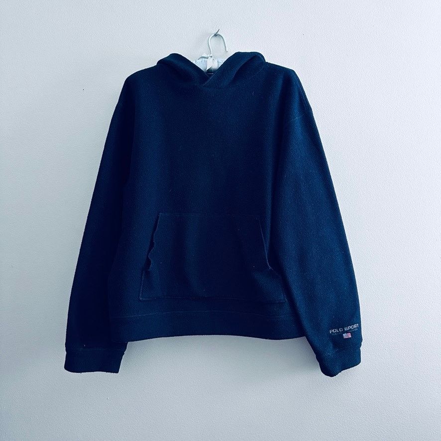 Ralph Lauren Ralph Lauren Sport navy fleece hoodie Size US S / EU 44-46 / 1 - 2 Thumbnail