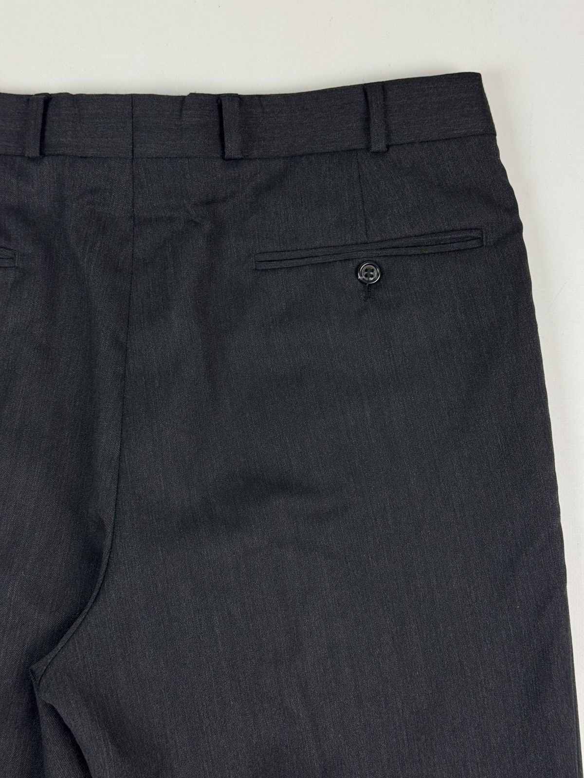Yves Saint Laurent 1990’s Vintage YSL Yves Saint Laurent Classic Wool Trousers Size US 32 / EU 48 - 16 Thumbnail