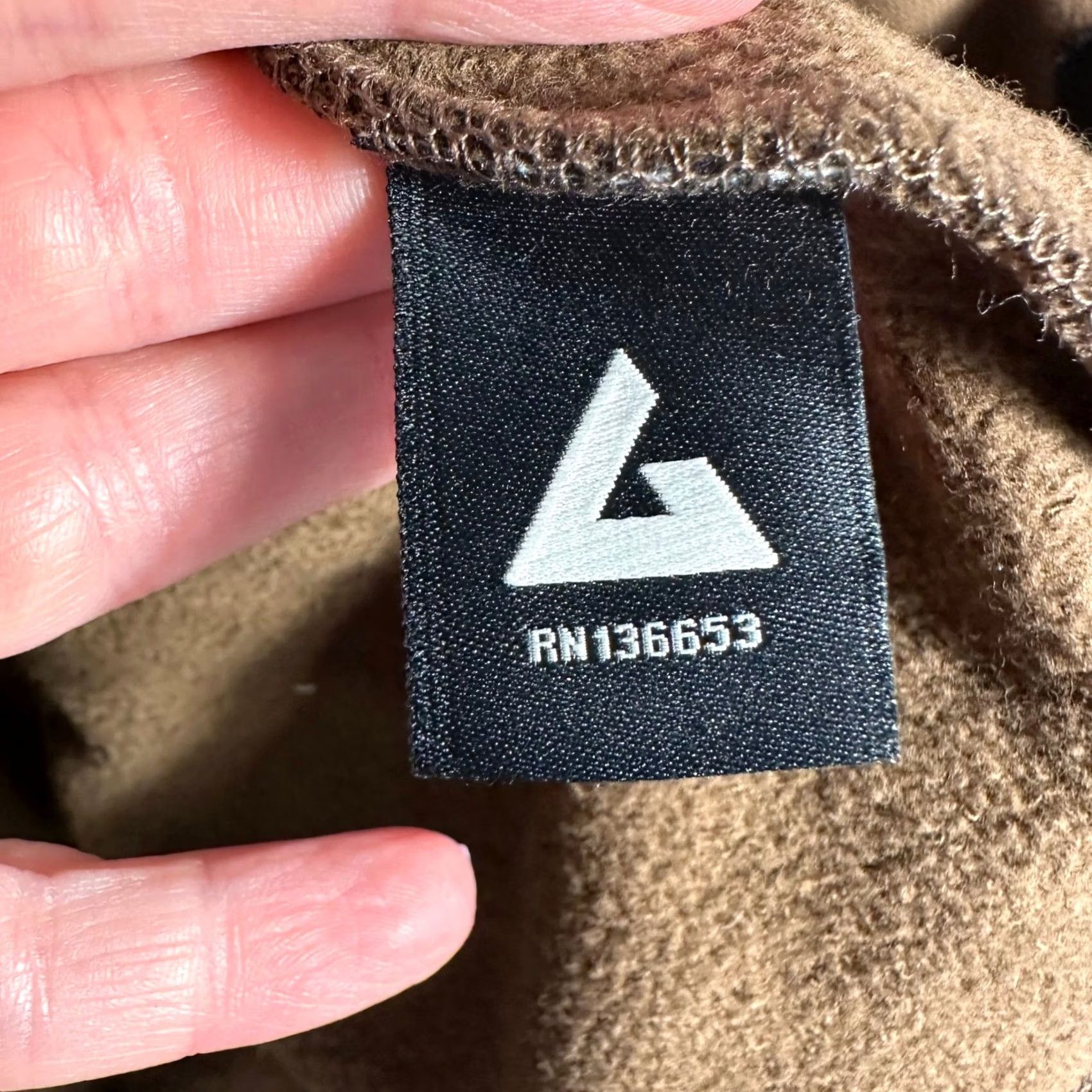 Vintage Highlights key selling points: "American Giant," "Brown Fleece Bomber Jacket," "Large" directly address the user'S information Size US L / EU 52-54 / 3 - 7 Thumbnail