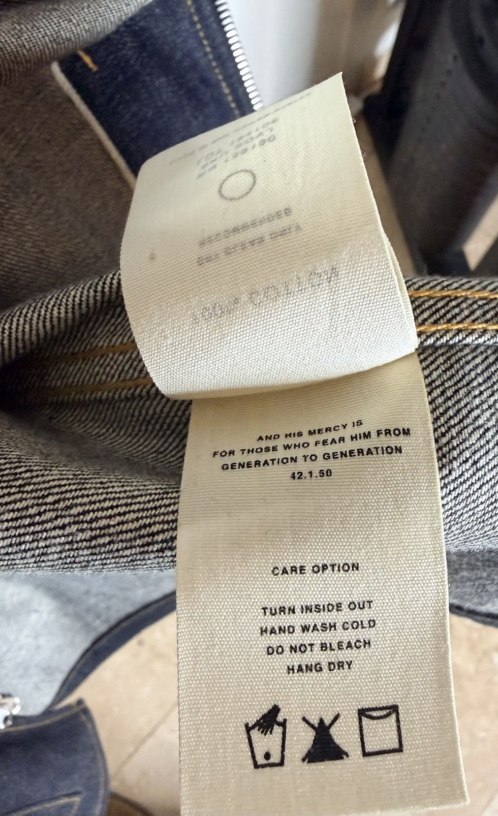 Fear of God Fear of God Selvedge Denim Jacket Size US M / EU 48-50 / 2 - 8 Thumbnail