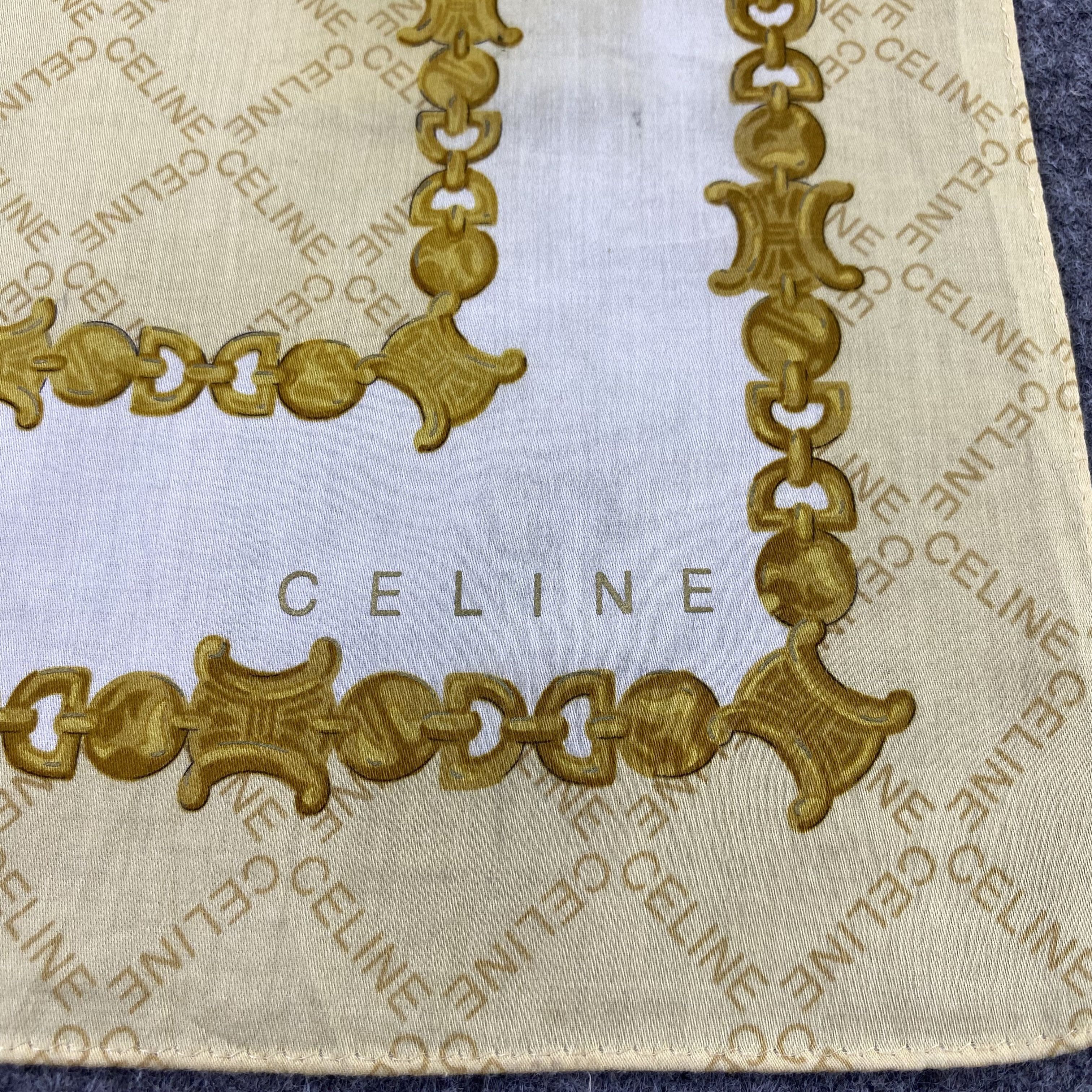 Celine Celine Handkerchief Neckerchief Bandana-B1672 Size ONE SIZE - 7 Thumbnail