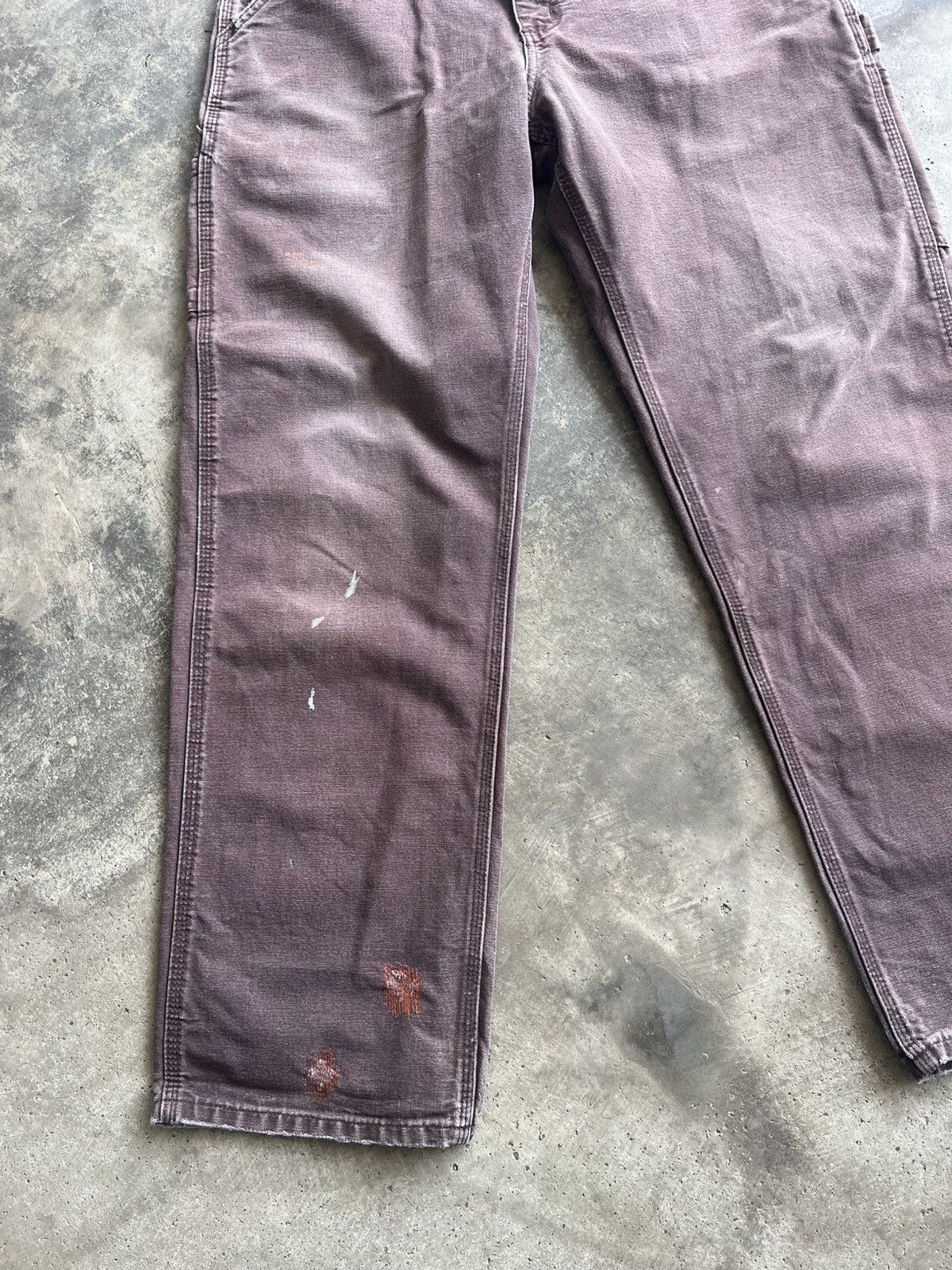 Carhartt Vintage Rare Carhartt B11 DKB Dungaree Carpenter Pants Size US 34 / EU 50 - 7 Thumbnail