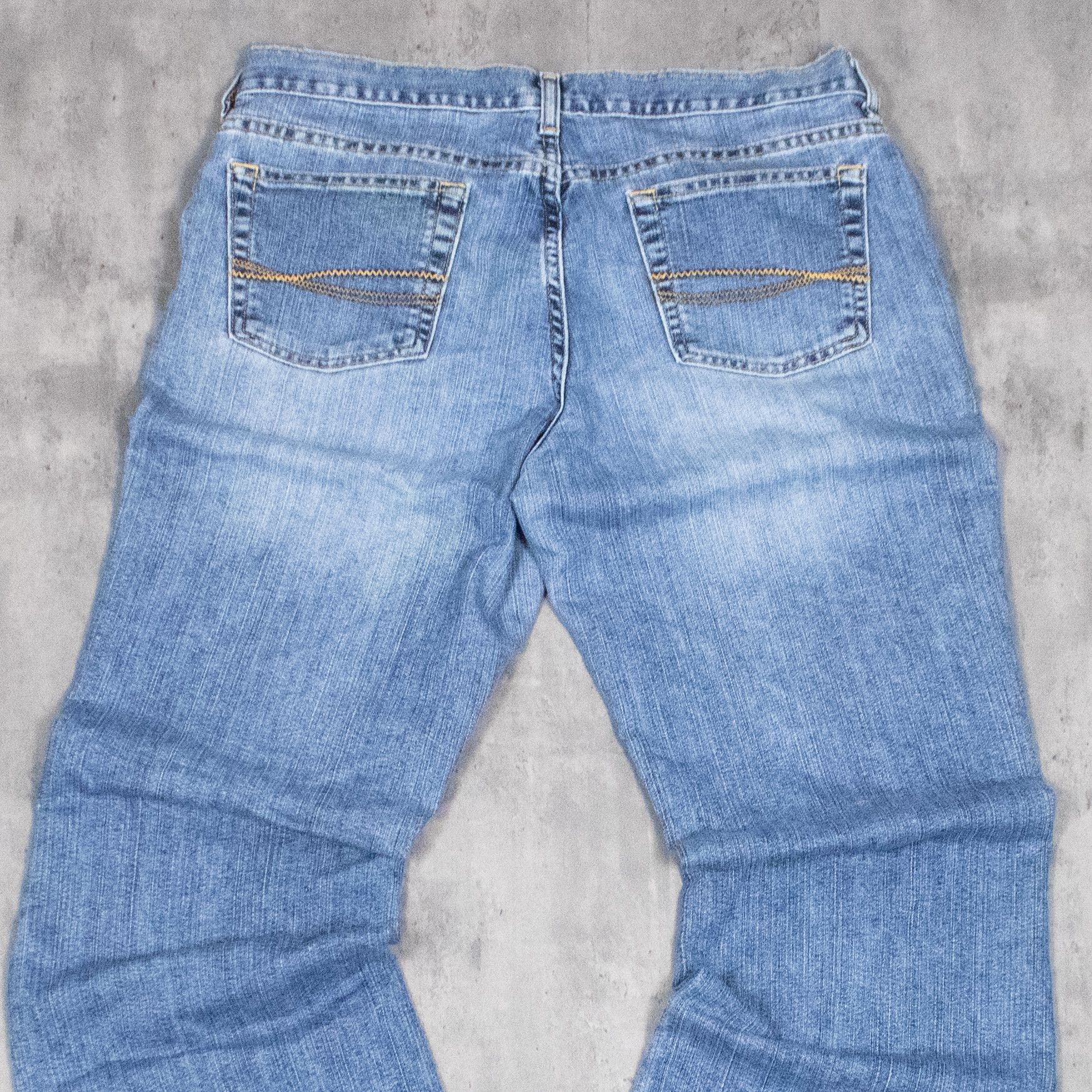 Japanese Brand Y2K 2000's Midwash Baggy Relax Fit Wide JNCO Denim Pant's Size US 34 / EU 50 - 12 Thumbnail