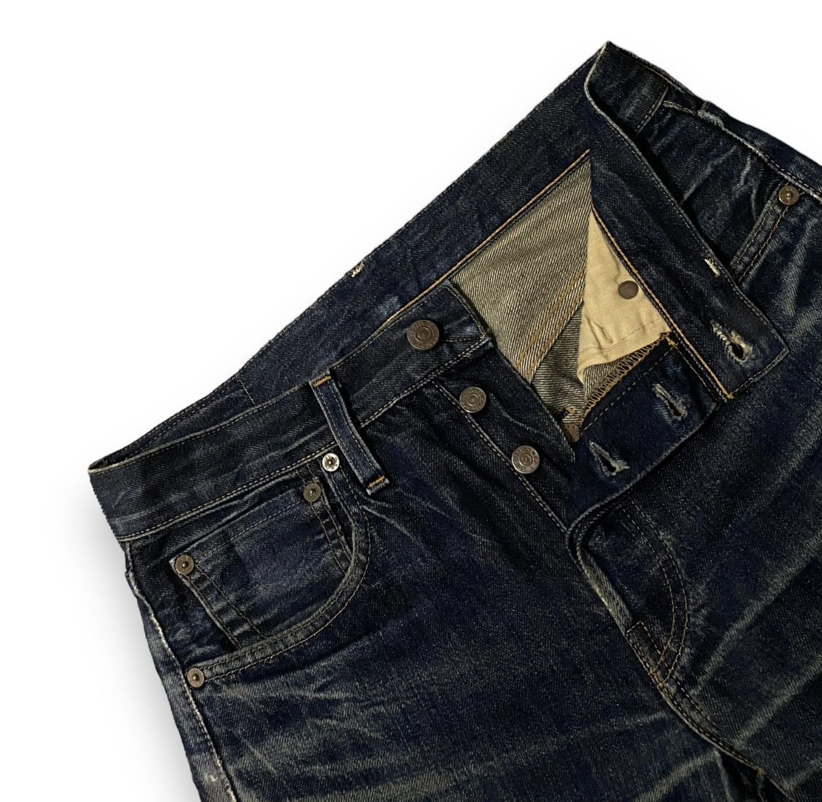 Levi's Vintage Clothing Levis Vintage Clothing 501 XX Big E Selvedge Button 401 Wash Size US 28 / EU 44 - 15 Thumbnail