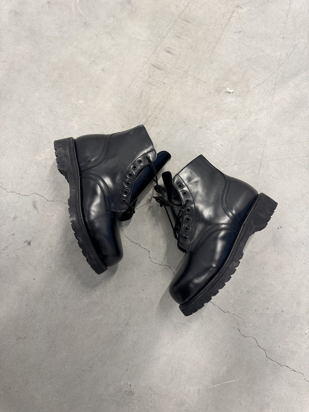 Vintage 1980's Platform Ankle Boots Size US 10 / EU 43 - 2 Thumbnail