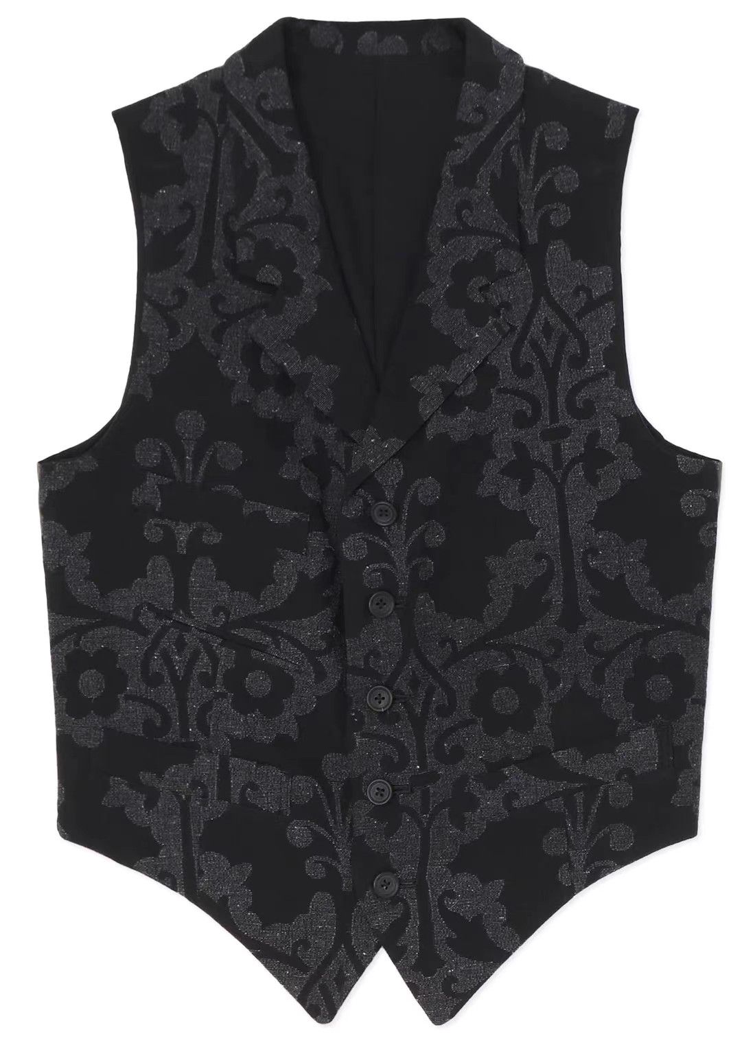 Yohji Yamamoto Yohji Yamamoto Pour Homme 24SS Jacquard Vest K11 Size US L / EU 52-54 / 3 - 1 Thumbnail