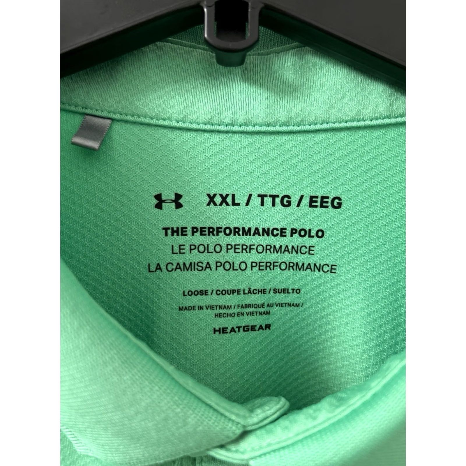 Under Armour Under Armour Polo Shirt Mens 2XL Green HeatGear Golf Short Sleeve Moisture Wicking Breathable Performance Polo Size US XXL / EU 58 / 5 - 6 Thumbnail