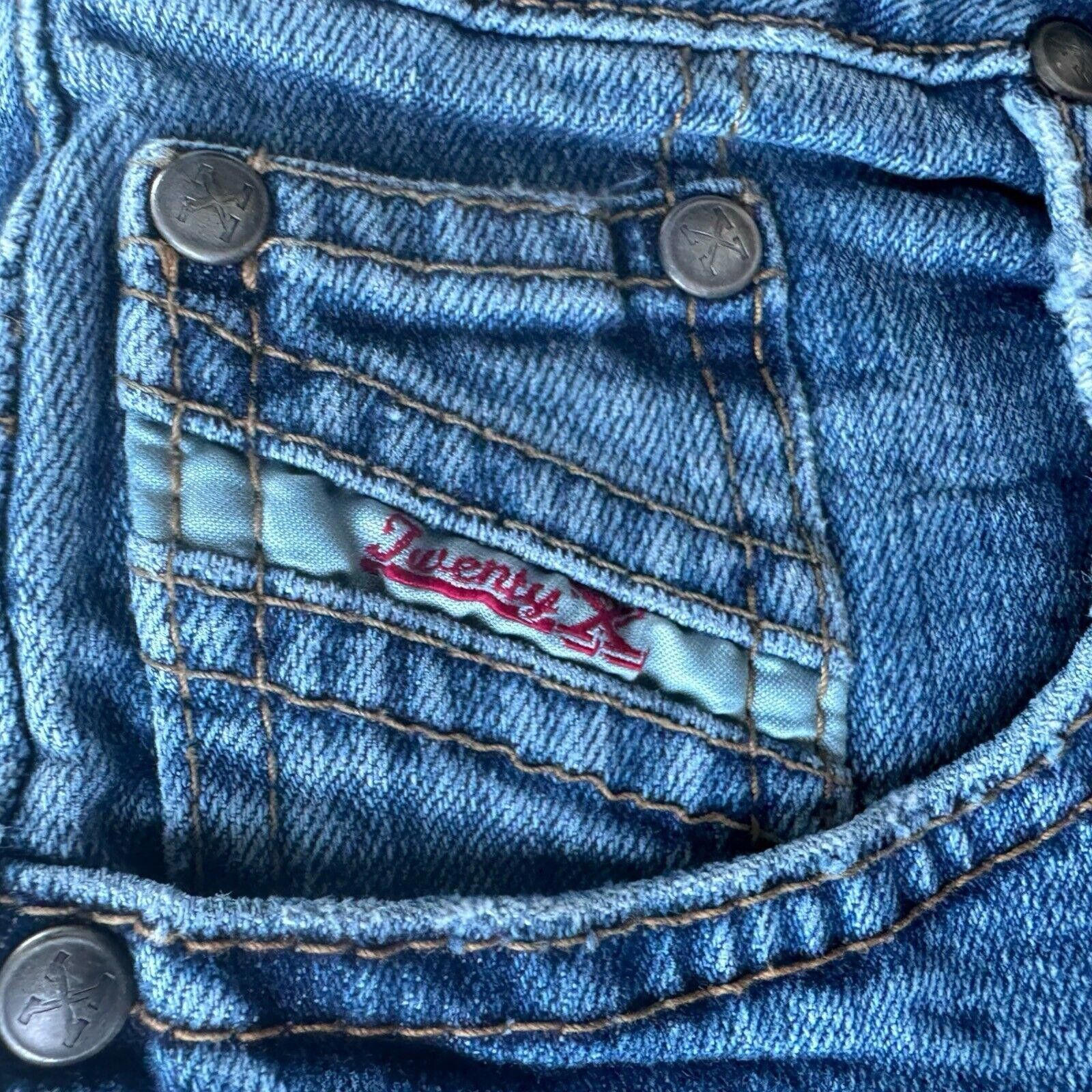 Wrangler Vintage Wrangler 20X Low Rise Houston Cut Off Shorts 11/12 Size 34" / US 12 / IT 48 - 2 Thumbnail