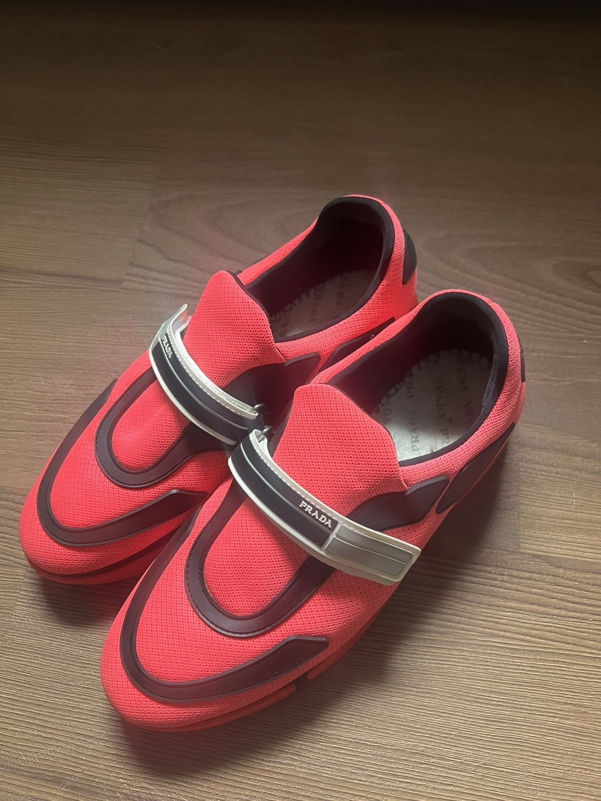 Prada Prada cloudburst sneakers Neon Pink Size US 8.5 / IT 38.5 - 1 Thumbnail