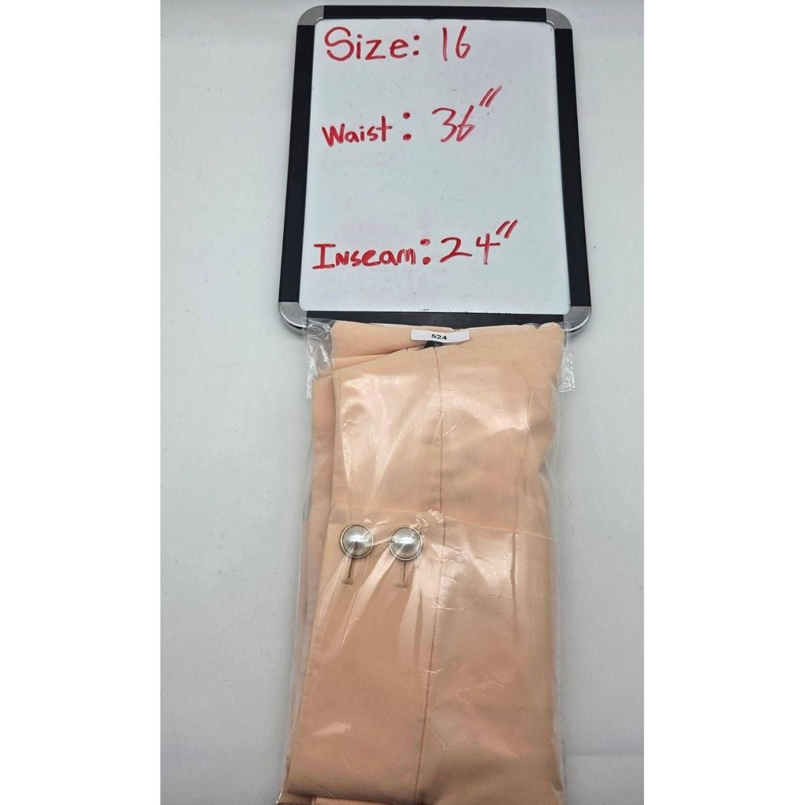 Calvin Klein NWT Calvin Klein Womens Size 16 Tan Suit Skirt - W/ Staining Size XXL / US 16-18 / IT 52-54 - 10 Thumbnail