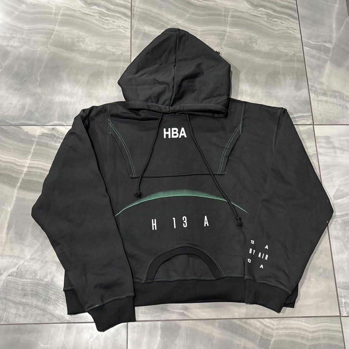 Hood By Air Hood By Air HBA Graphic Tour Hoodie Black Red | Grailed