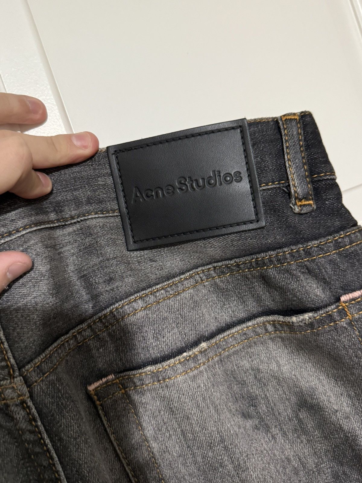 Acne Studios Acne Studios 2021M Black Trafalgar Denim Size US 32 / EU 48 - 3 Thumbnail