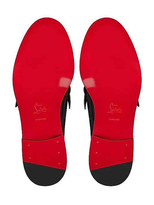 Christian Louboutin os11x0126 Penny Leather Loafers in Black Size US 9 / EU 42 - 5 Thumbnail