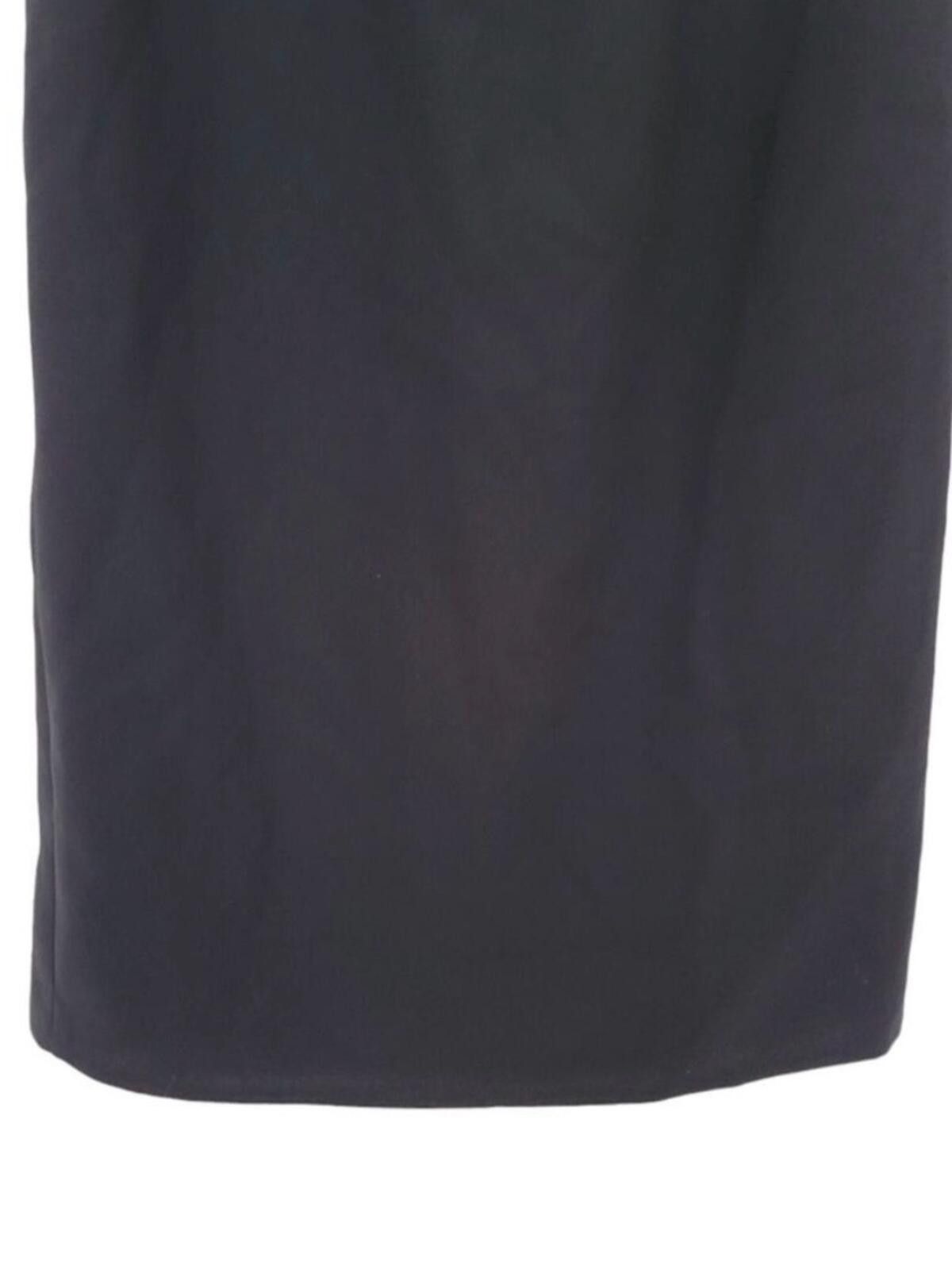 Unknown London Black Puff Sleeve Belted Sheath Dress Size M / US 6-8 / IT 42-44 - 6 Thumbnail