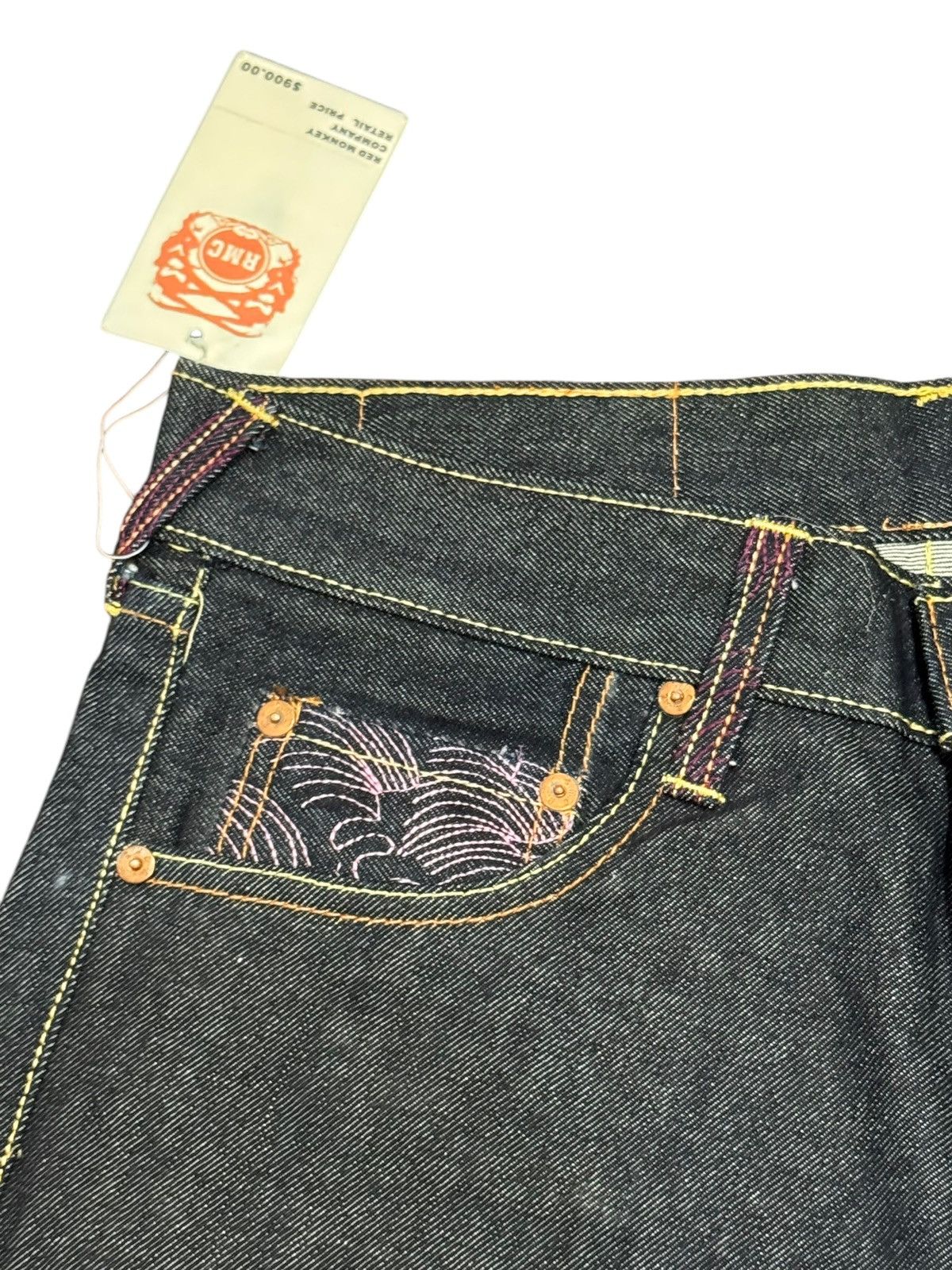 Japanese Brand × RMC Jeans Rmc red monkey co jeans denim samurai explicit new SIZE 30 Size US 30 / EU 46 - 7 Thumbnail