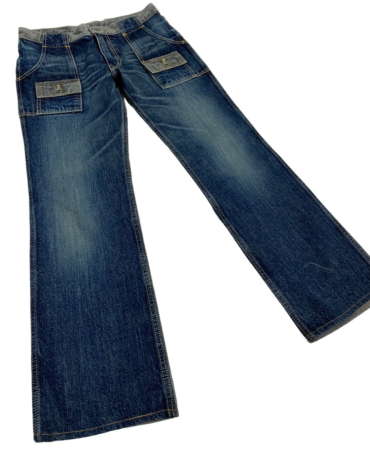 KOJIMA GENES 🔥 Vintage High Rock Kojima Genes Bush Pants Jeans Size US 31 - 7 Thumbnail
