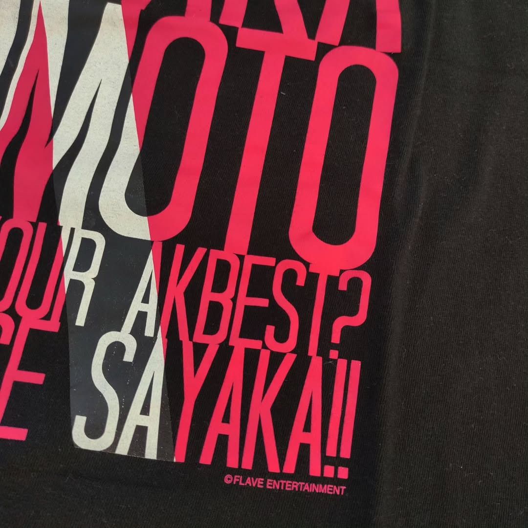 Band Tees AKB48 Sayaka Akimoto Graduation Ceremony 2013 Tee Size US M / EU 48-50 / 2 - 2 Thumbnail