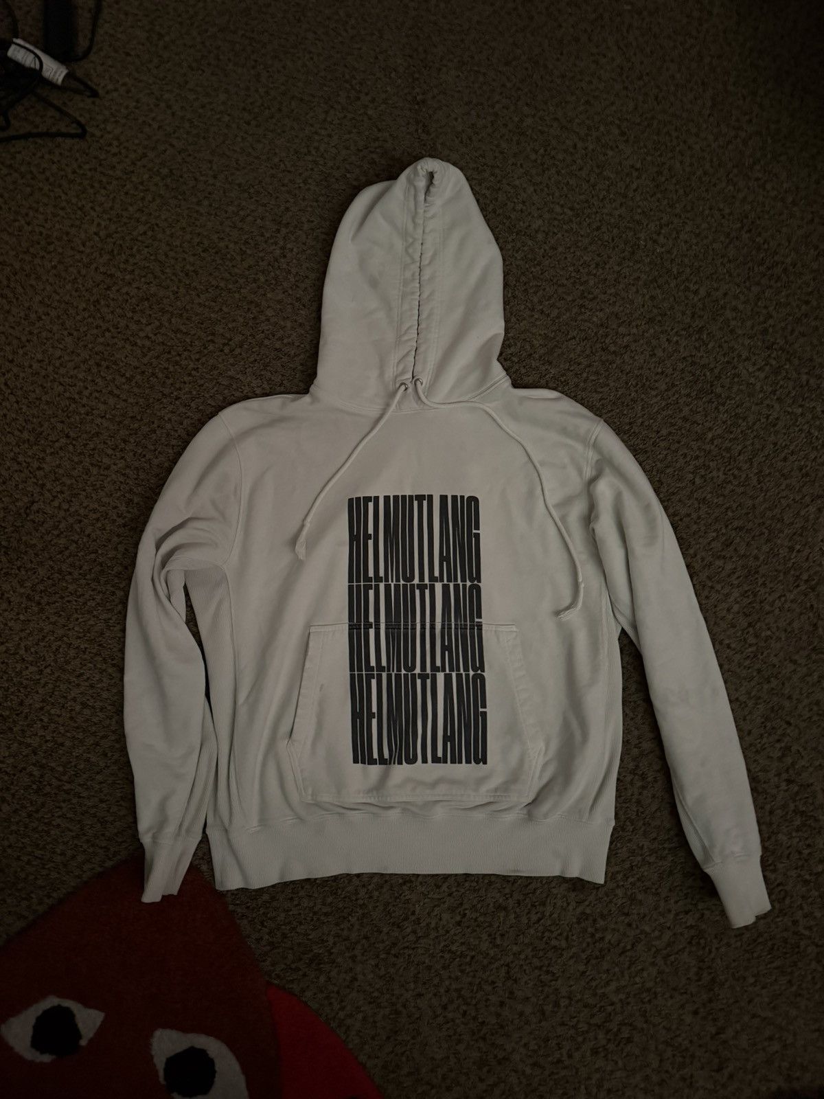 Helmut Lang NETTSPEND HELMUT LANG BOLD LOGO HOODIE Size US XL / EU 56 / 4 - 2 Thumbnail