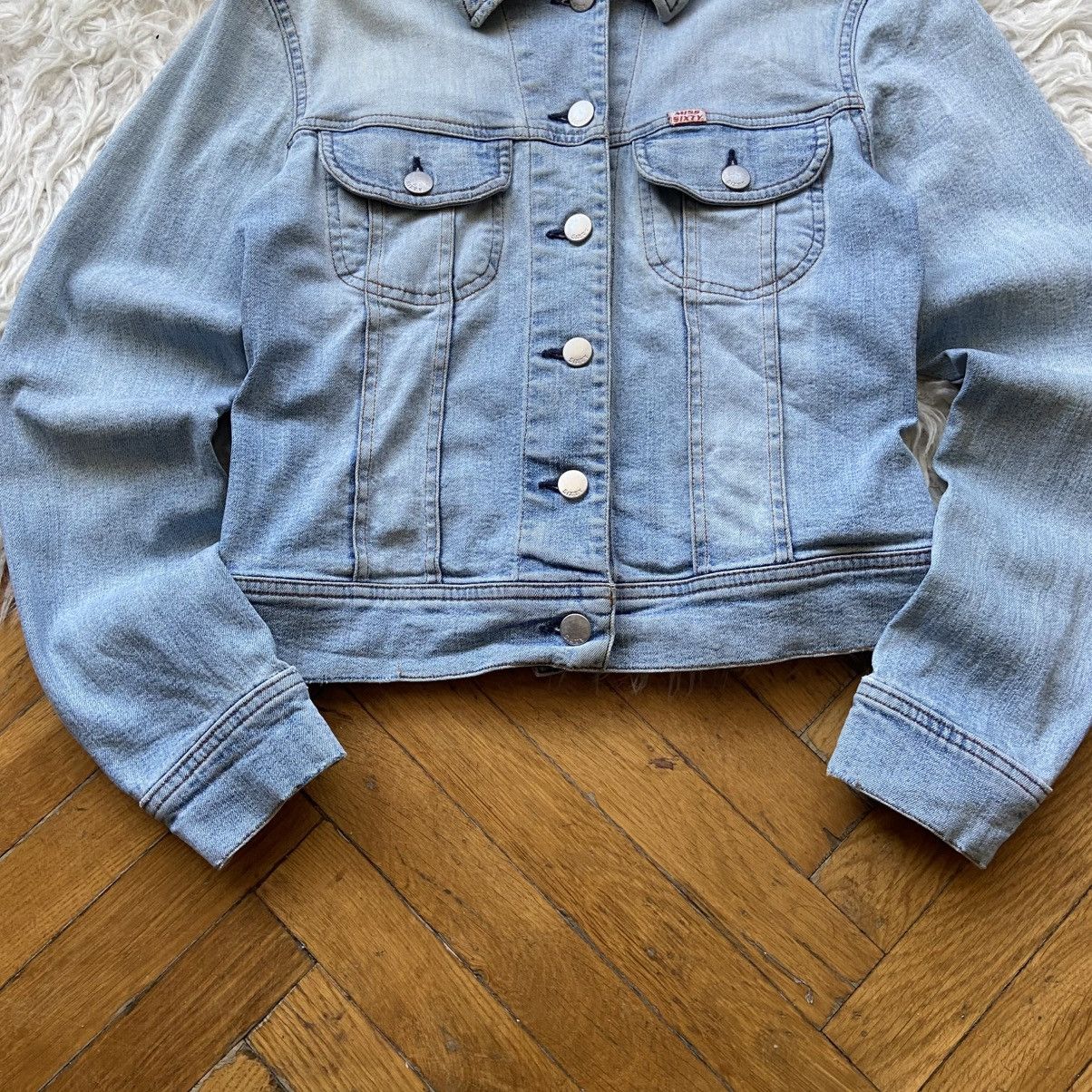 Miss Sixty 📌 Vintage 00s Miss Sixty Denim Crop Y2K Jacket Size XS / US 0-2 / IT 36-38 - 7 Thumbnail