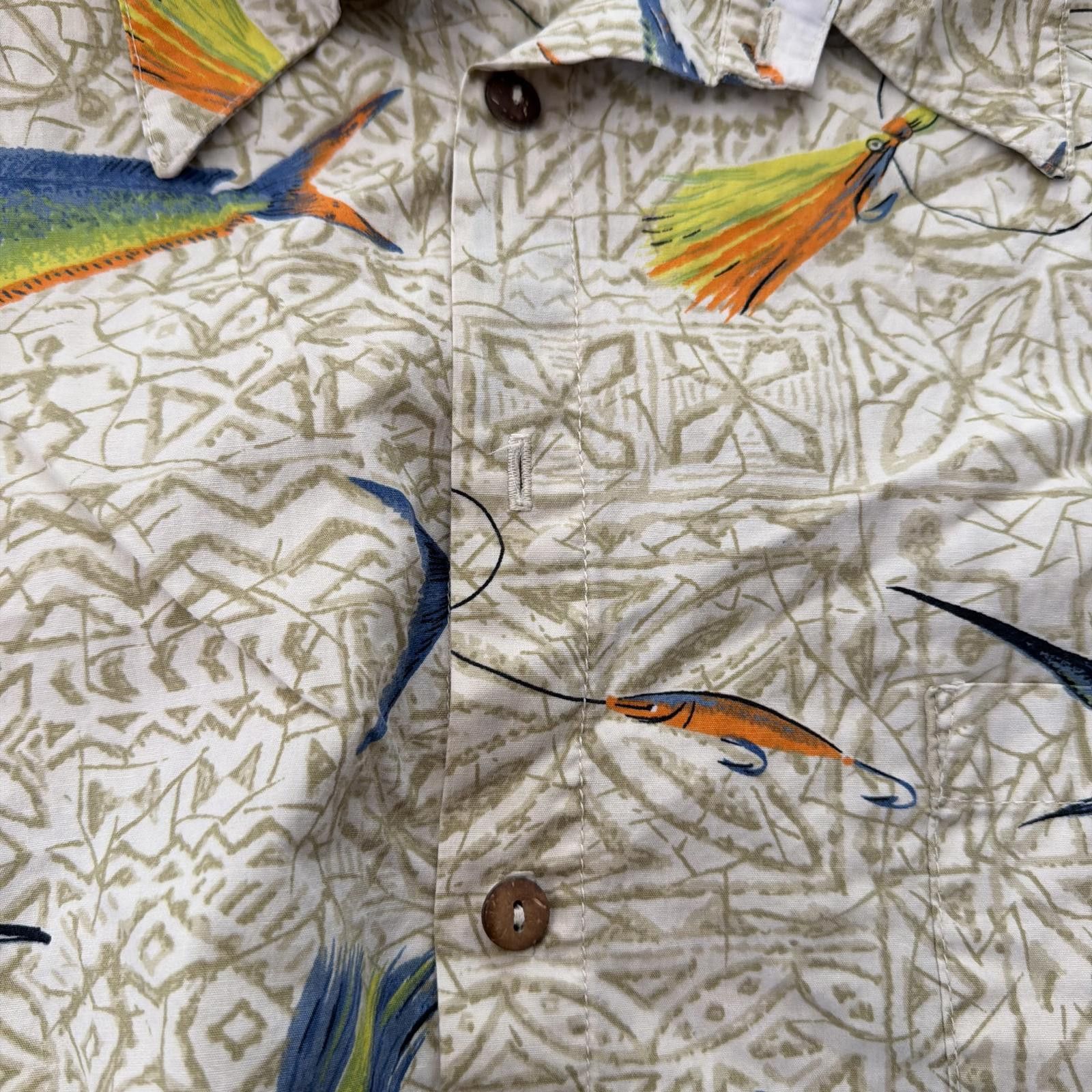 Other Vintage 90s Maui Legend Hawaiian Fishing Art Fish Shirt XL Size US XL / EU 56 / 4 - 3 Thumbnail