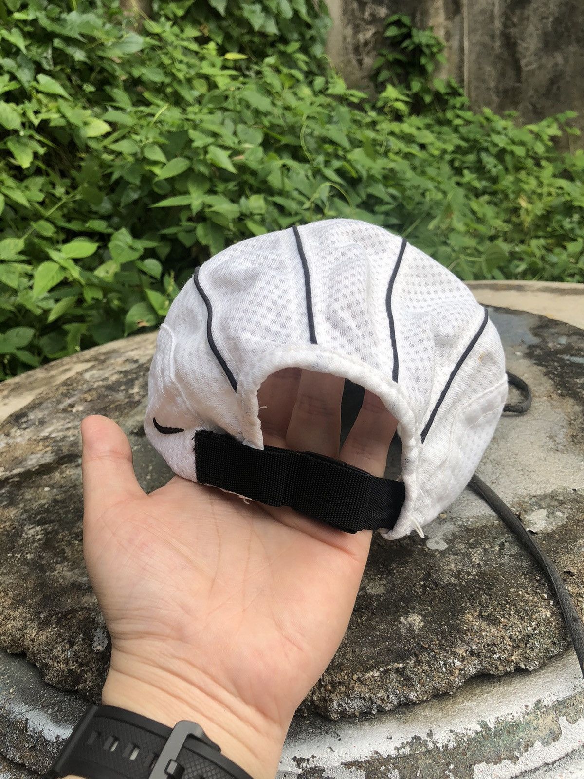 Nike × Vintage RARE VINTAGE NIKE DRI-FIT ANDRE AGASSI CHALLENGE COURT CAP Size ONE SIZE - 4 Thumbnail