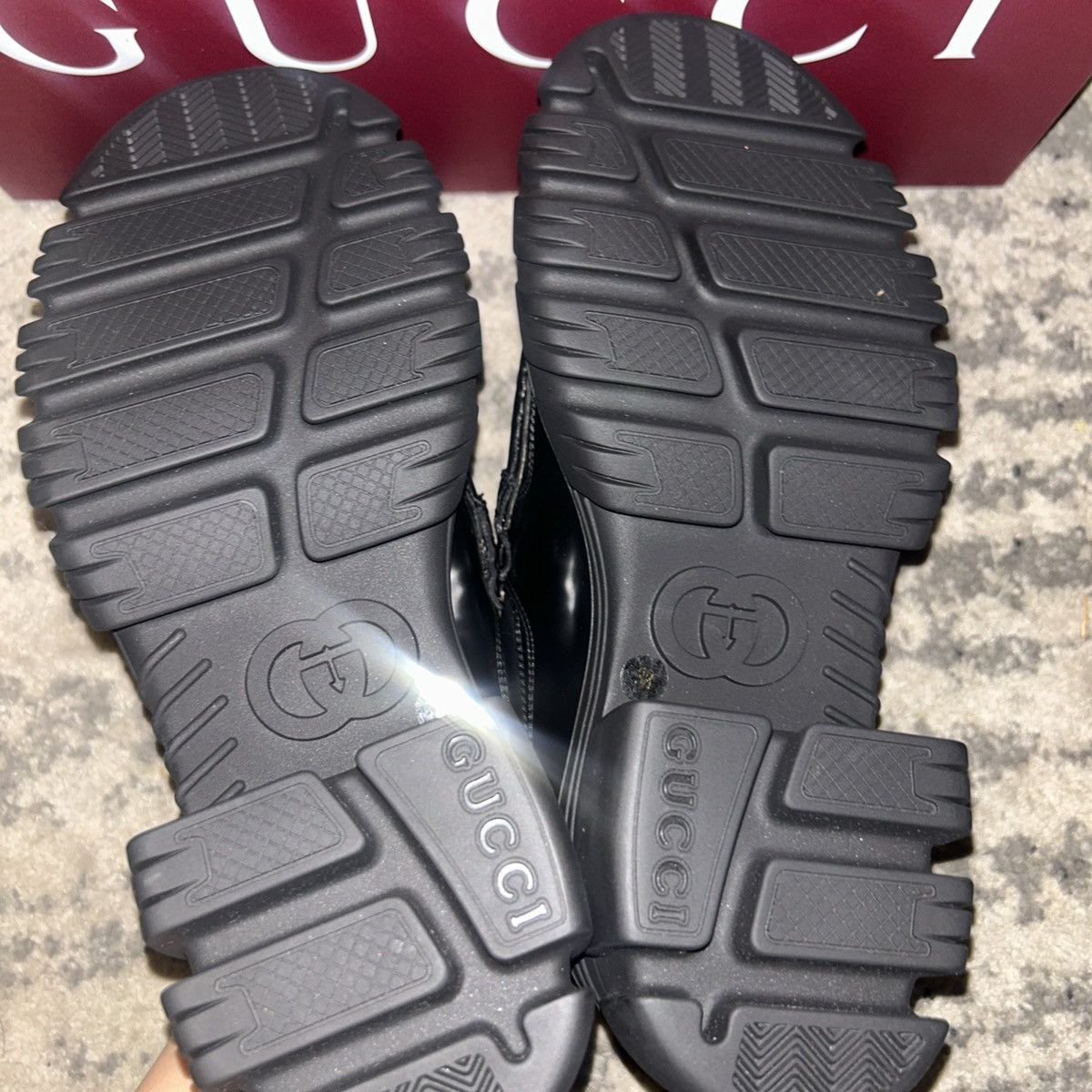 Gucci Gucci Horsebit Lug Sole Loafer Moccasin Leather Magnum Calf Size US 8 / IT 38 - 5 Thumbnail