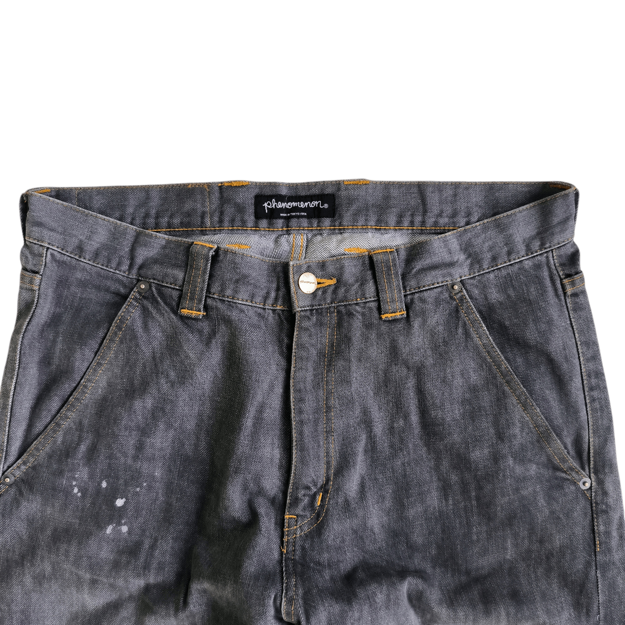 PHENOMENON Vintage 2000s Phenomenon Spalatter Jeans Size US 32 / EU 48 - 3 Thumbnail