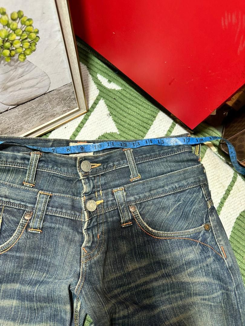 Edwin EDWIN Double Waist Flare Jeans Size US 34 / EU 50 - 8 Thumbnail