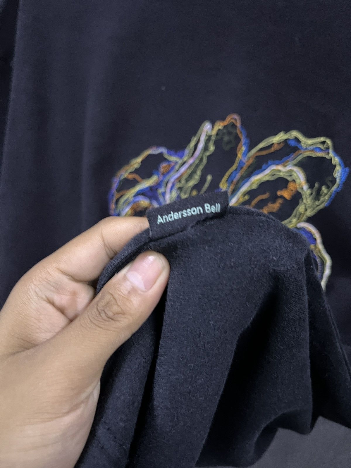 Andersson Bell × Asics ANDERSSON BELL EMBROIDERY FLOWER TSHIRT Size US XL / EU 56 / 4 - 4 Thumbnail