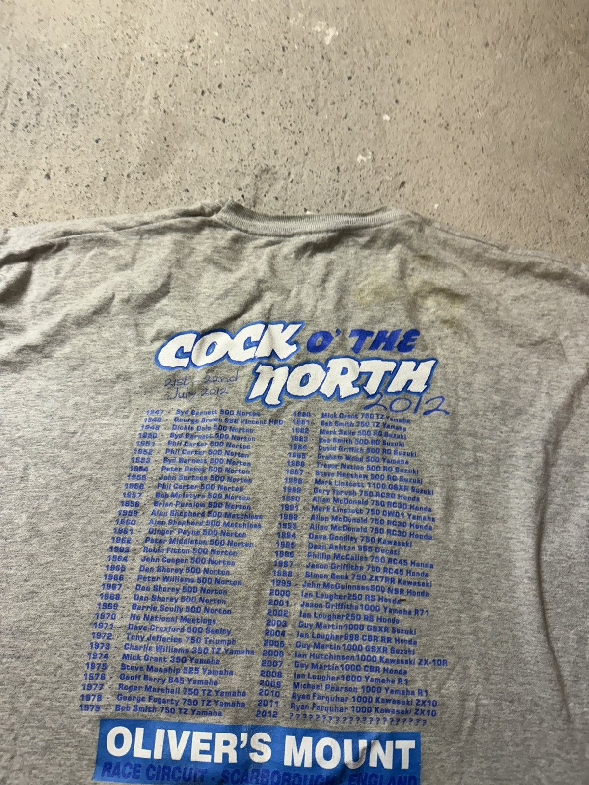 Vintage Vintage Y2K Cocko’the North Oliver’s Mount Motorcycle Racing Size US XXL / EU 58 / 5 - 7 Thumbnail