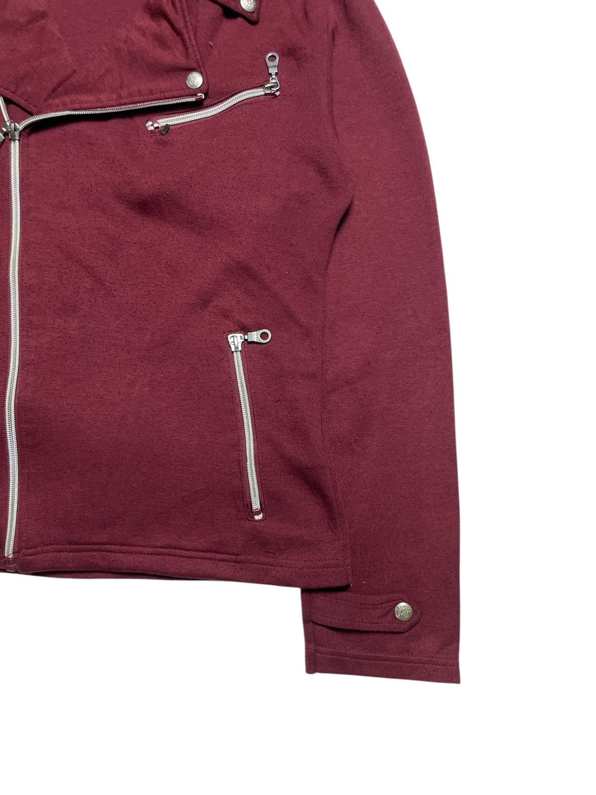 PPFM 2000’s Beaumere - Asymmetrical Bikers Hooded Jacket Size US S / EU 44-46 / 1 - 5 Thumbnail