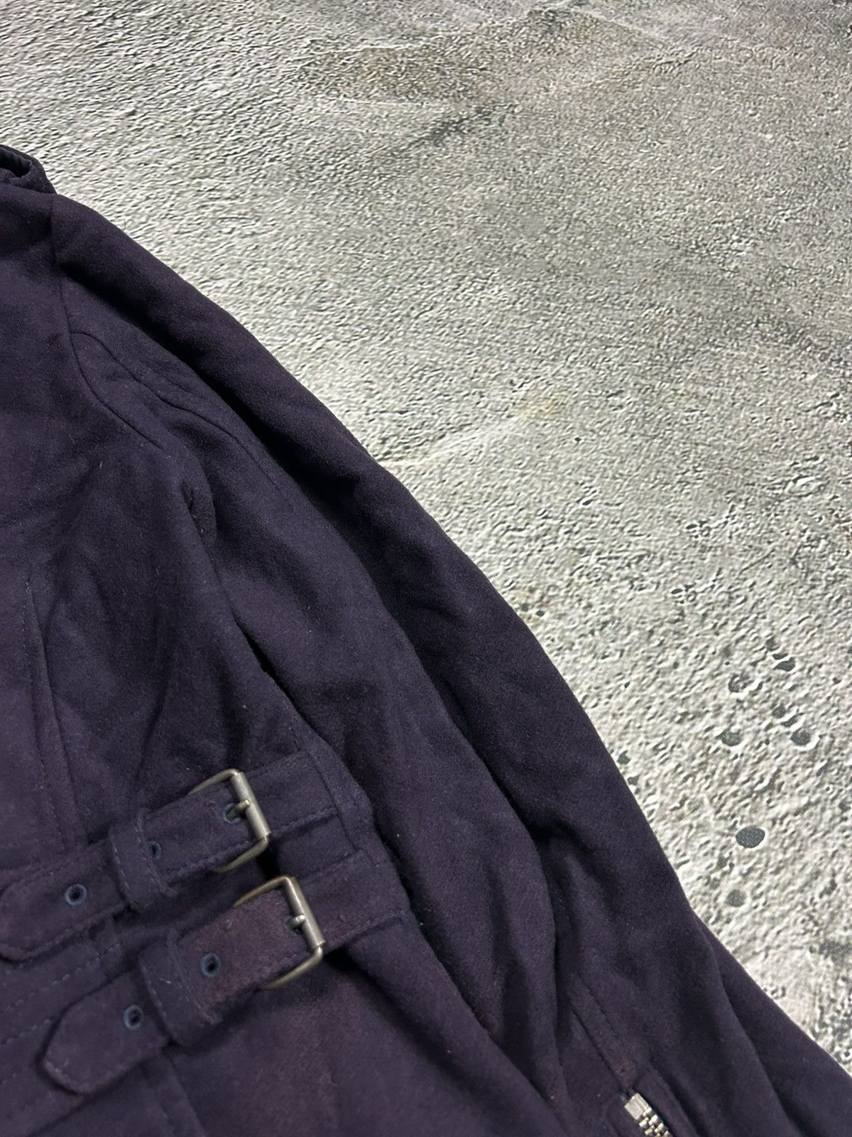 Diesel × Vintage Diesel coat purple Y2K wool cashmere blend vintage Size US S / EU 44-46 / 1 - 12 Thumbnail