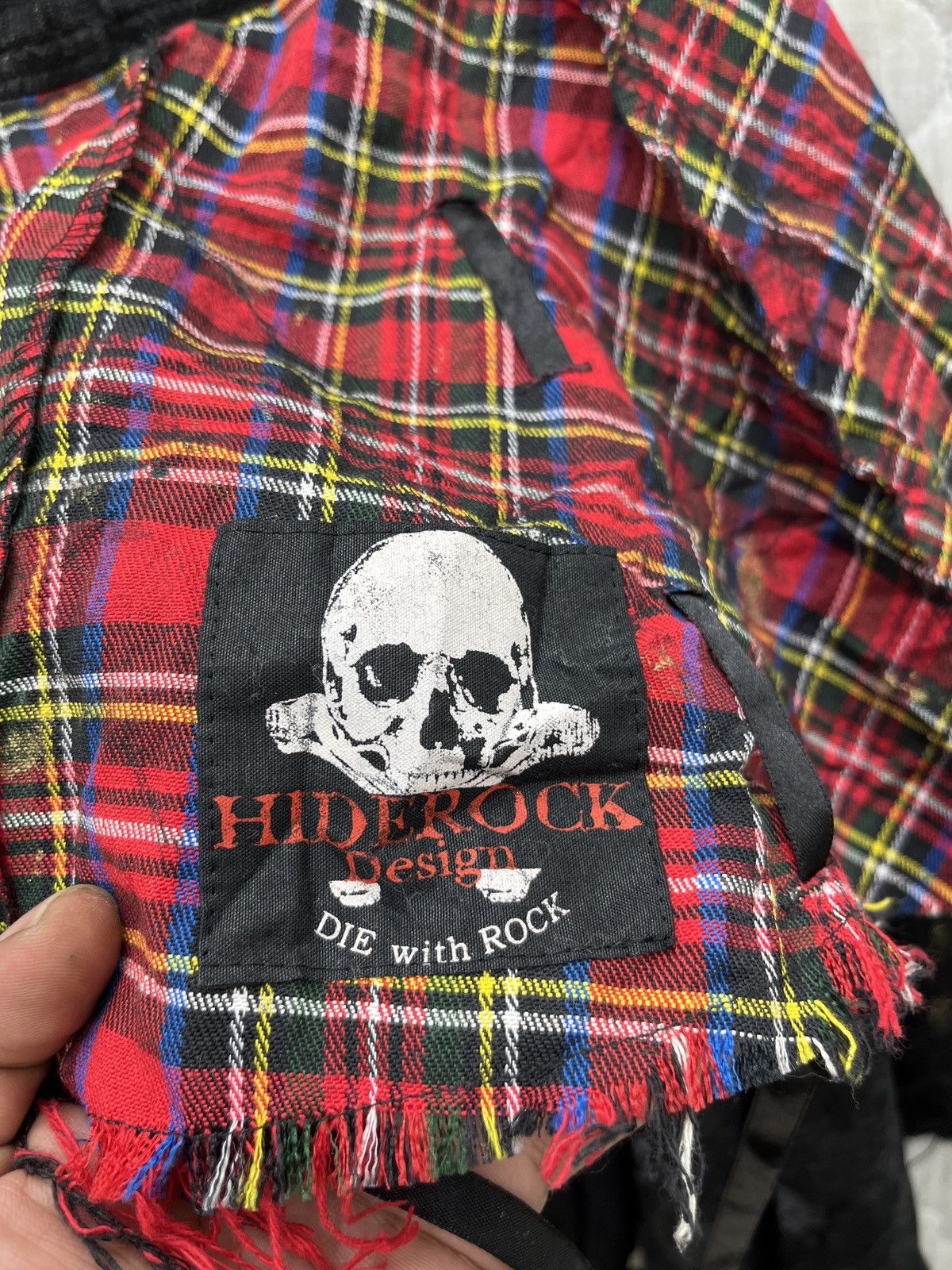 Beauty Beast × Japanese Brand × Seditionaries 🔥🔥🔥ARCHIVE HIDE ROCK TARTAN PUNK SKIRTS Size 32" / US 10 / IT 46 - 4 Thumbnail