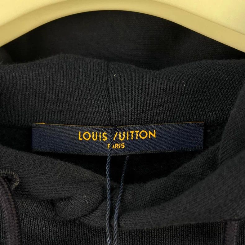 Louis Vuitton Louis Vuitton SS21 Beaded Shark Drawstring Hoodie Size US S / EU 44-46 / 1 - 4 Thumbnail