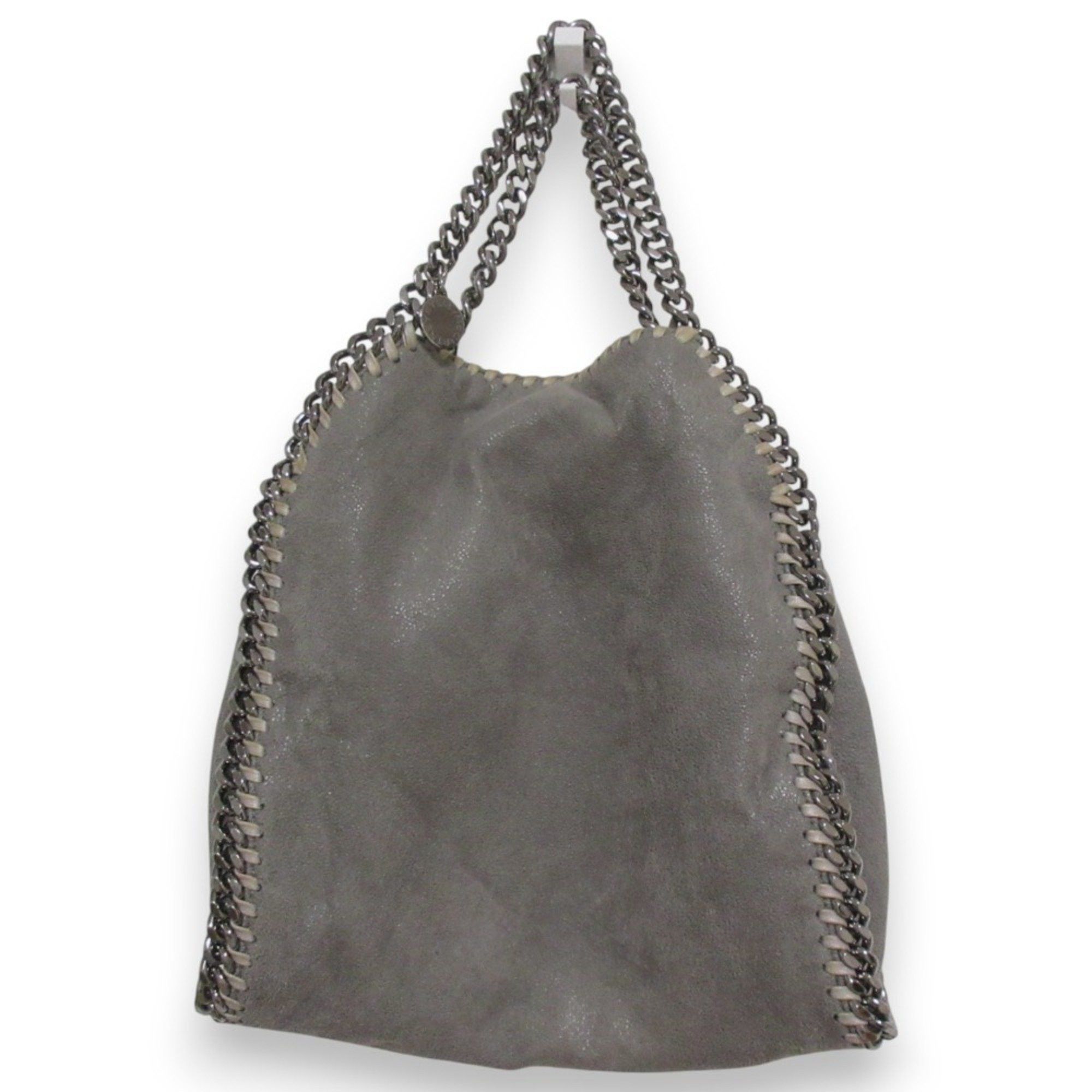 Stella Mccartney Stella Mccartney Falabella Suede Chain Shoulder Bag Tote 371223 Grey Women's