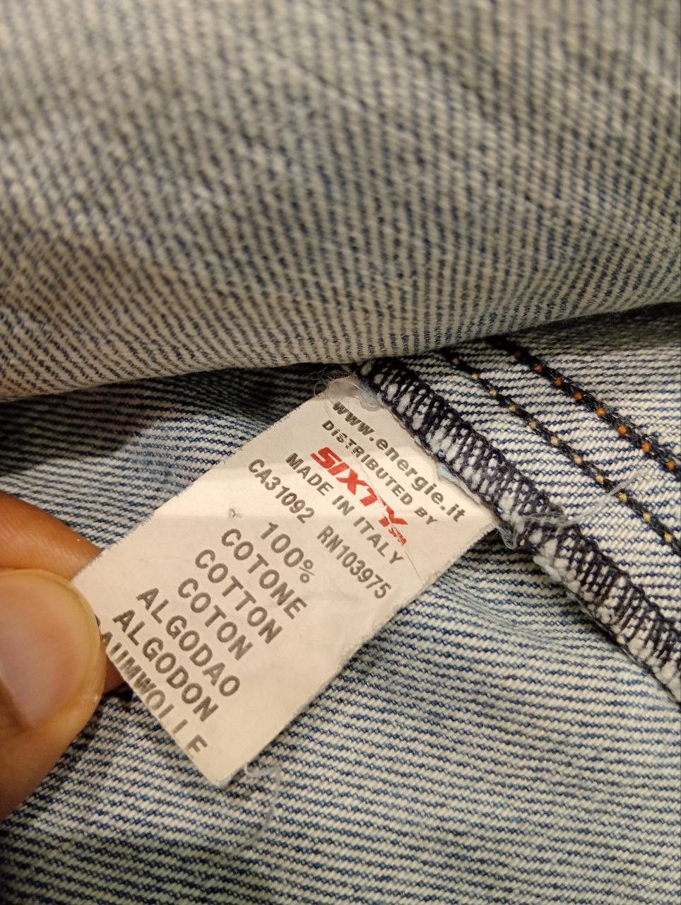 Energie ENERGIE LIGHT BLUE DENIM JACKET - MEDIUM Size US M / EU 48-50 / 2 - 9 Thumbnail