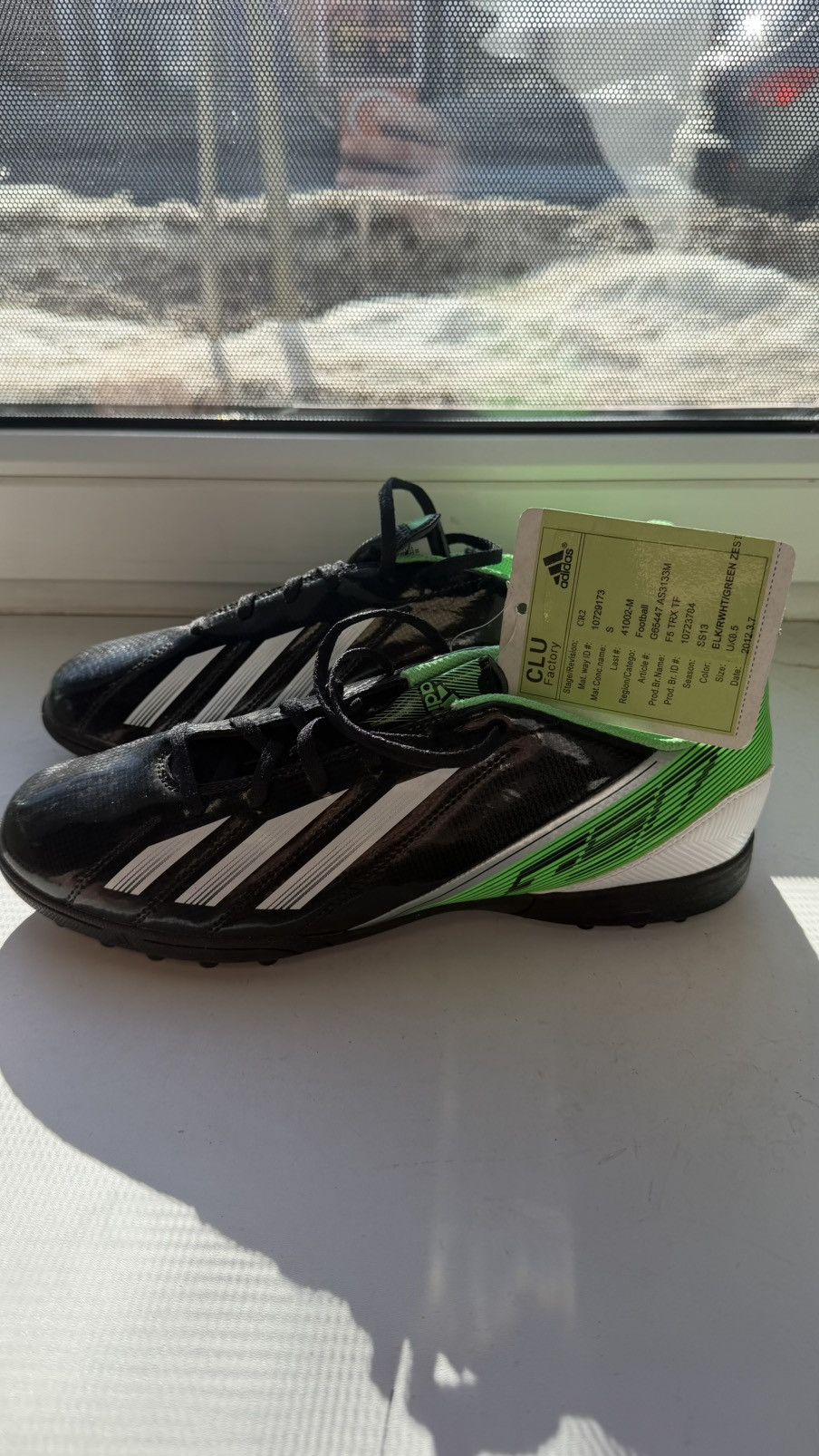 Adidas adidas F5 TRX TF (G65447) – 2013 F50 Adizero Turf Sample Size US 9 / EU 42 - 2 Thumbnail