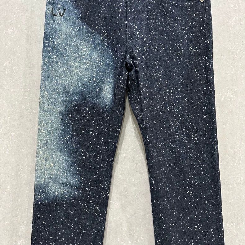 Other Louis Vuitton Dark Blue Sky Jeans Size US 33 - 3 Thumbnail