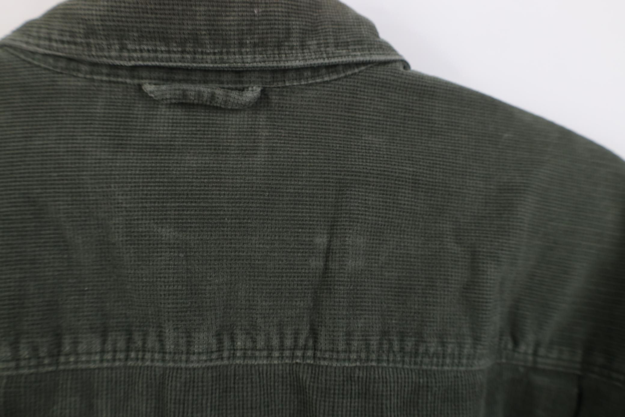 Columbia Vintage 90s Y2K Columbia Corduroy Collared Button Down Shirt Size US XL / EU 56 / 4 - 12 Thumbnail