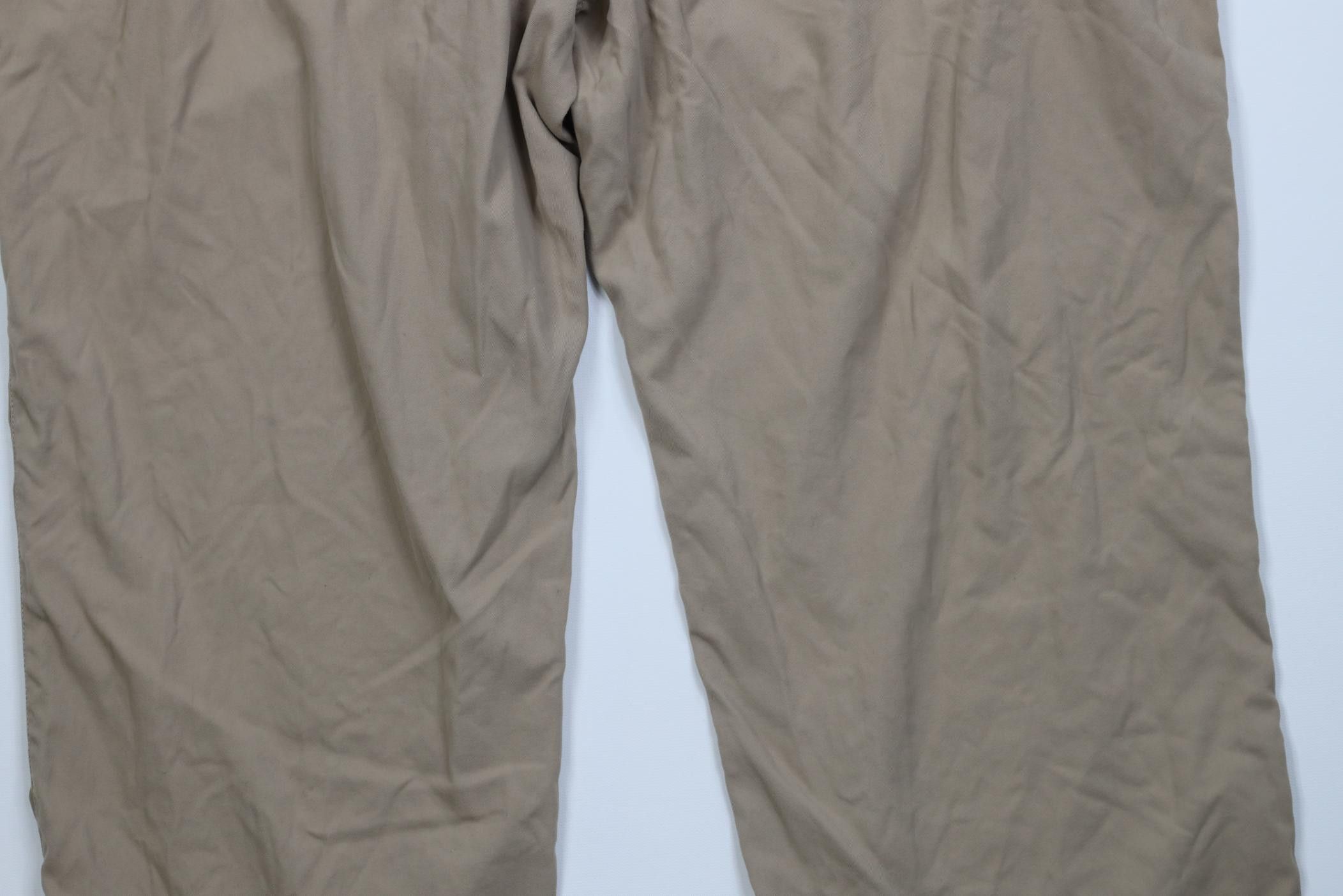 Vintage Clothing Arts Picket Pocket Proof Wide Leg Cargo Pants Beige Size US 42 / EU 58 - 12 Thumbnail
